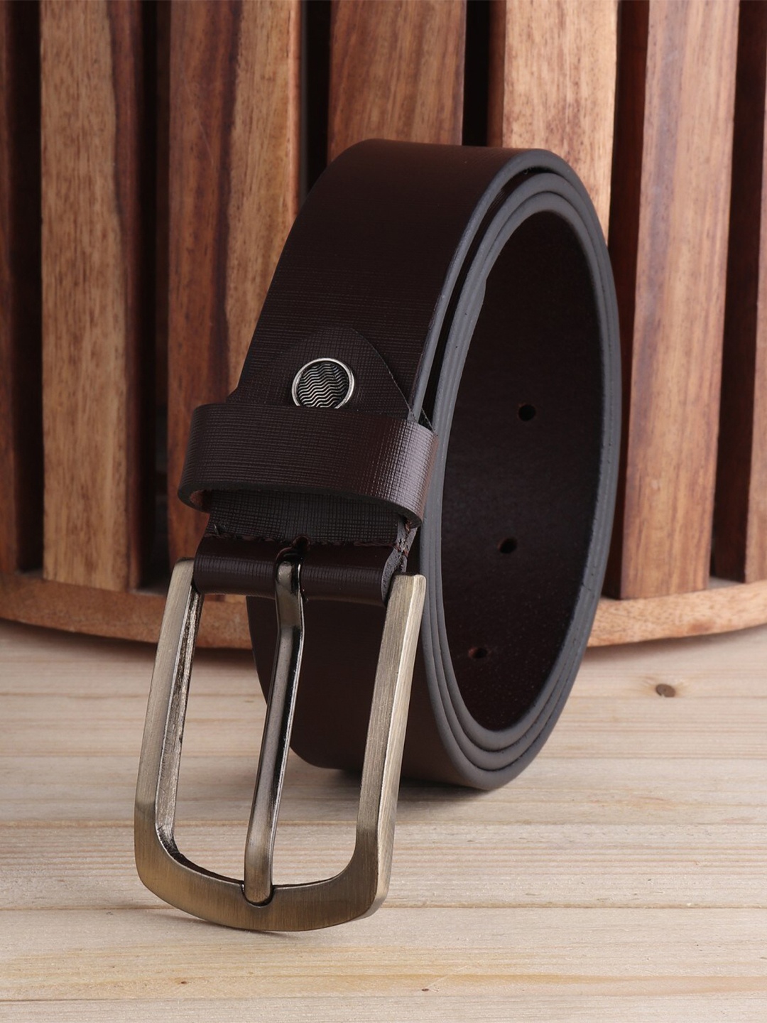 

Elite Crafts Men Leather Formal Belt, Brown