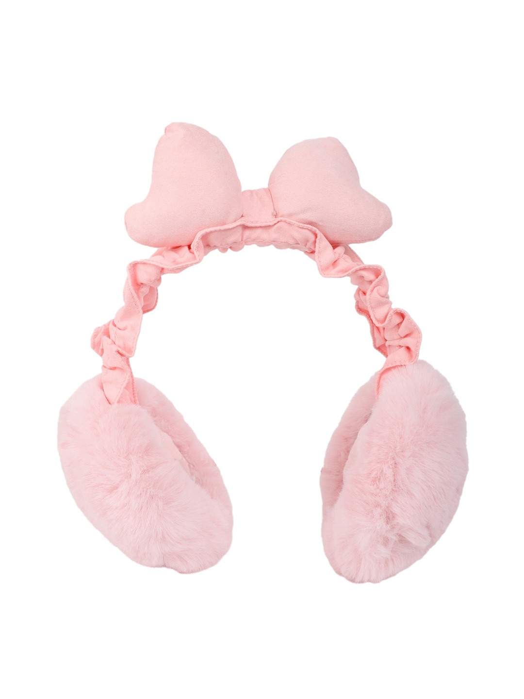 

ELLIS Women Fur Ear Muffs, Pink