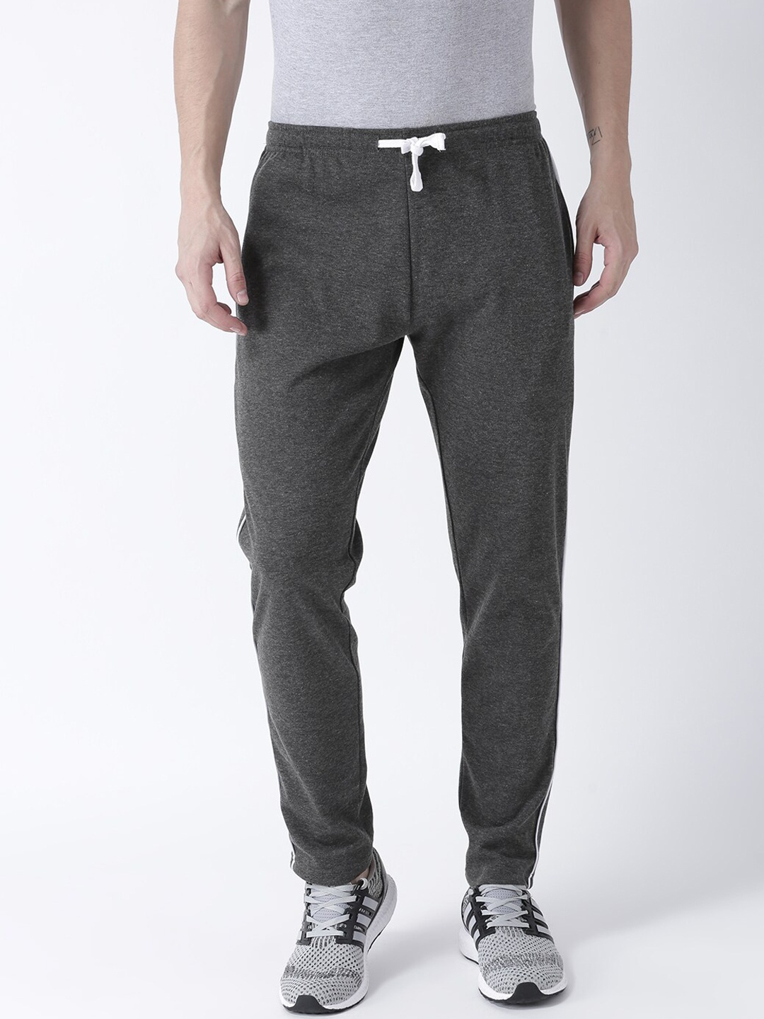

Club York Men Track Pants, Charcoal