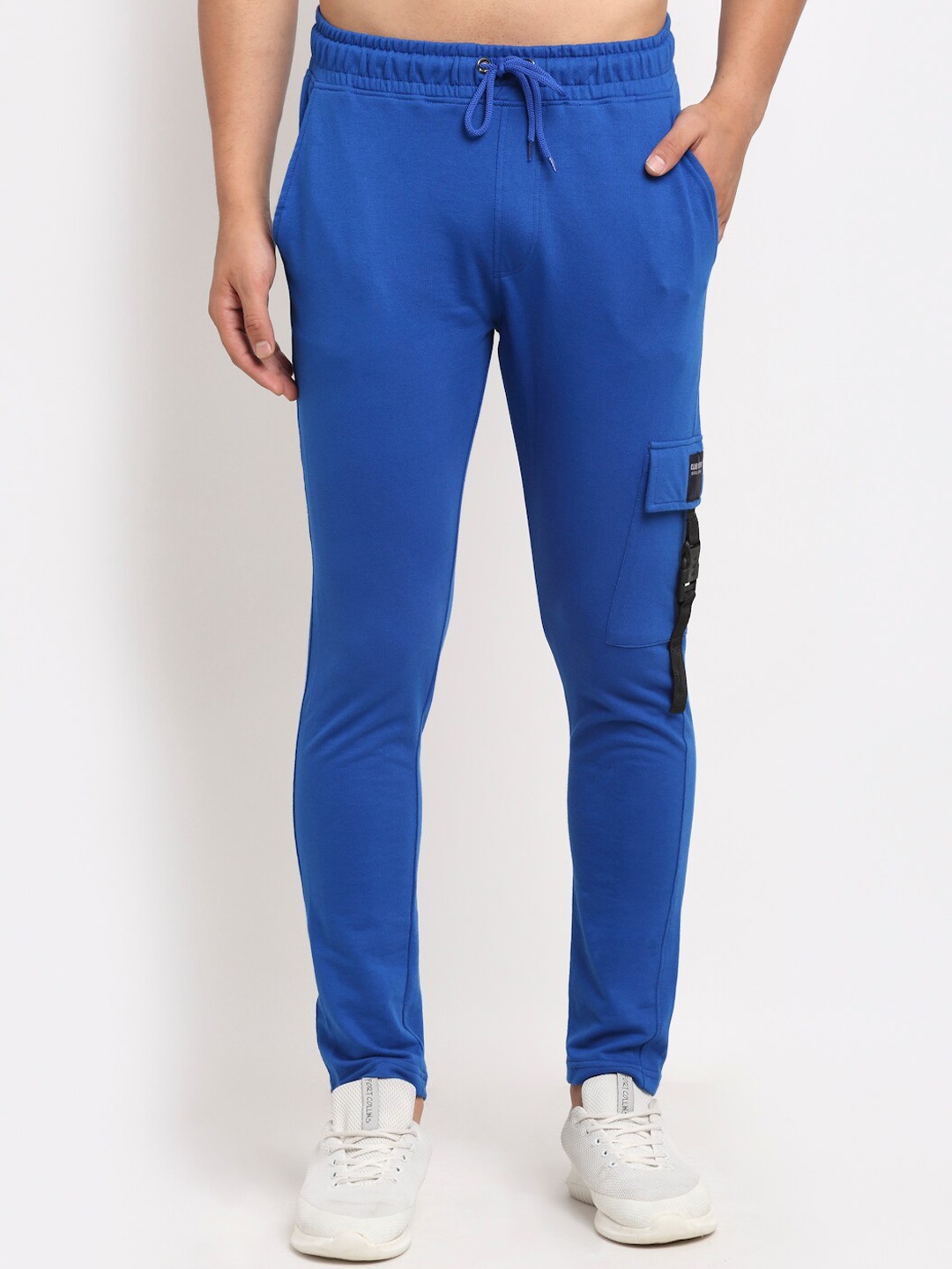 

Club York Men Straight-Fit Track Pants, Blue