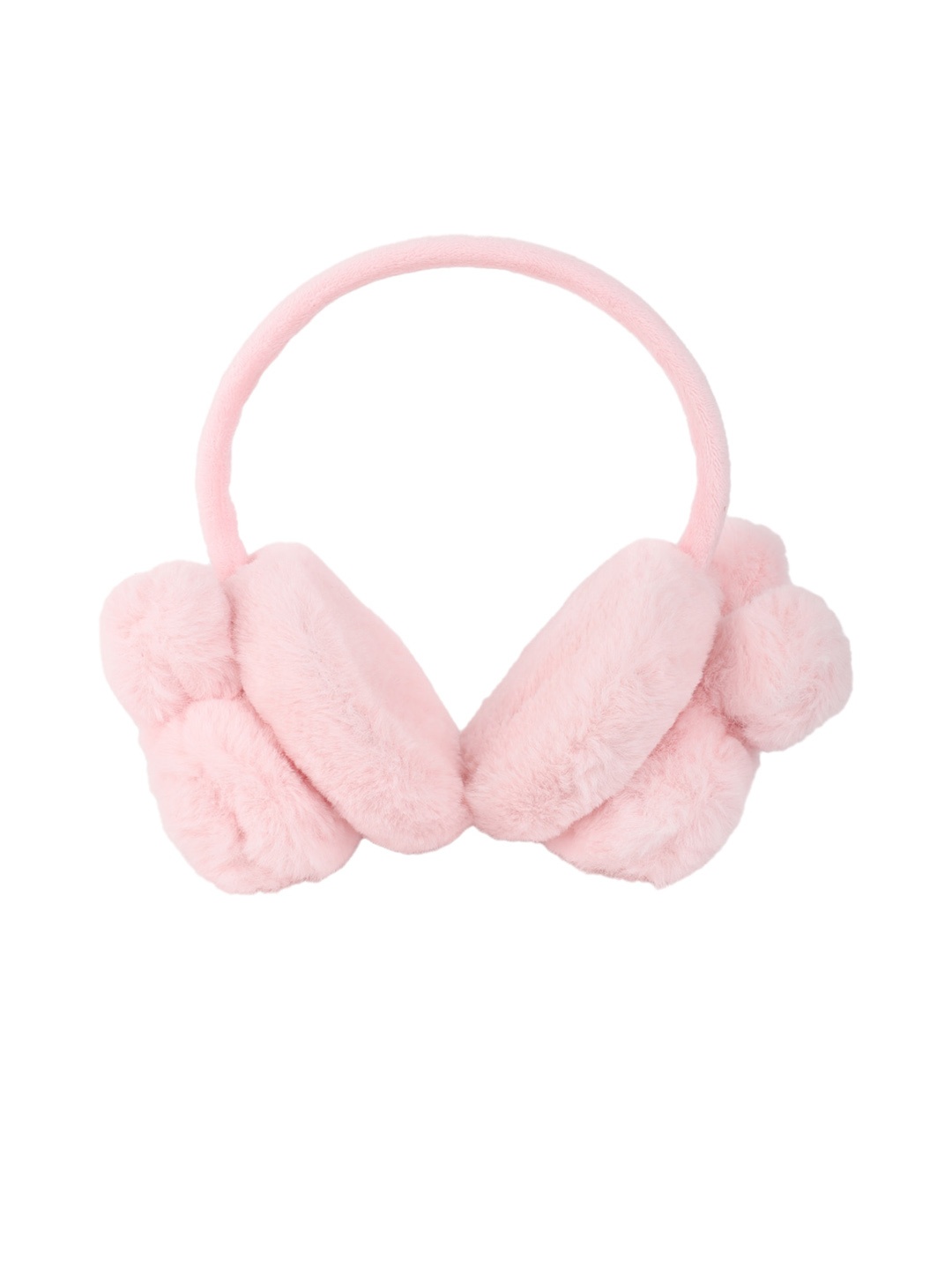 

ELLIS Women Fur Ear Muffs, Pink