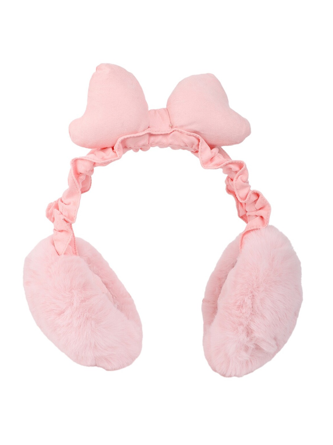 

ELLIS Women Fur Ear Muffs, Pink