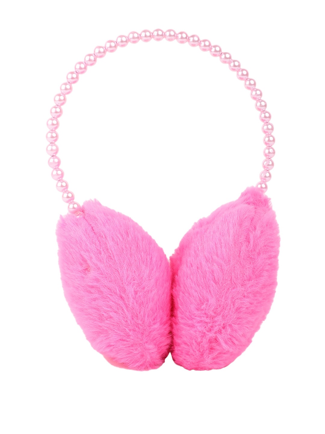 

ELLIS Women Fur Ear Muffs, Pink