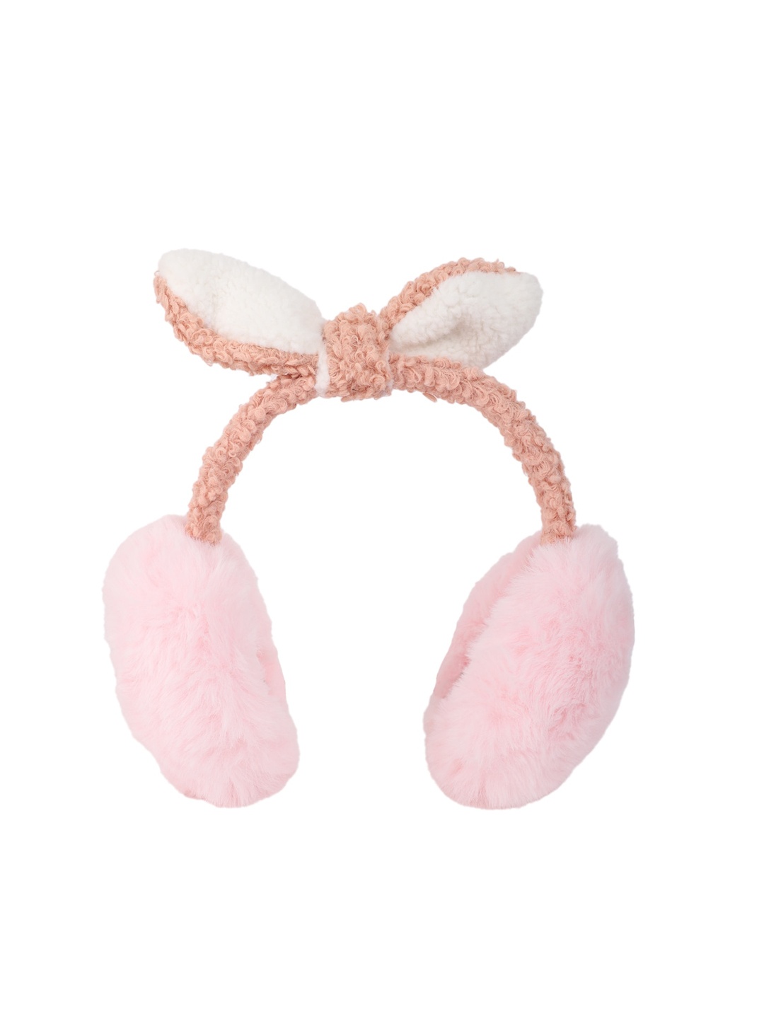 

ELLIS Women Cute Winter Warmer Adjustable Ear Muffs, Pink