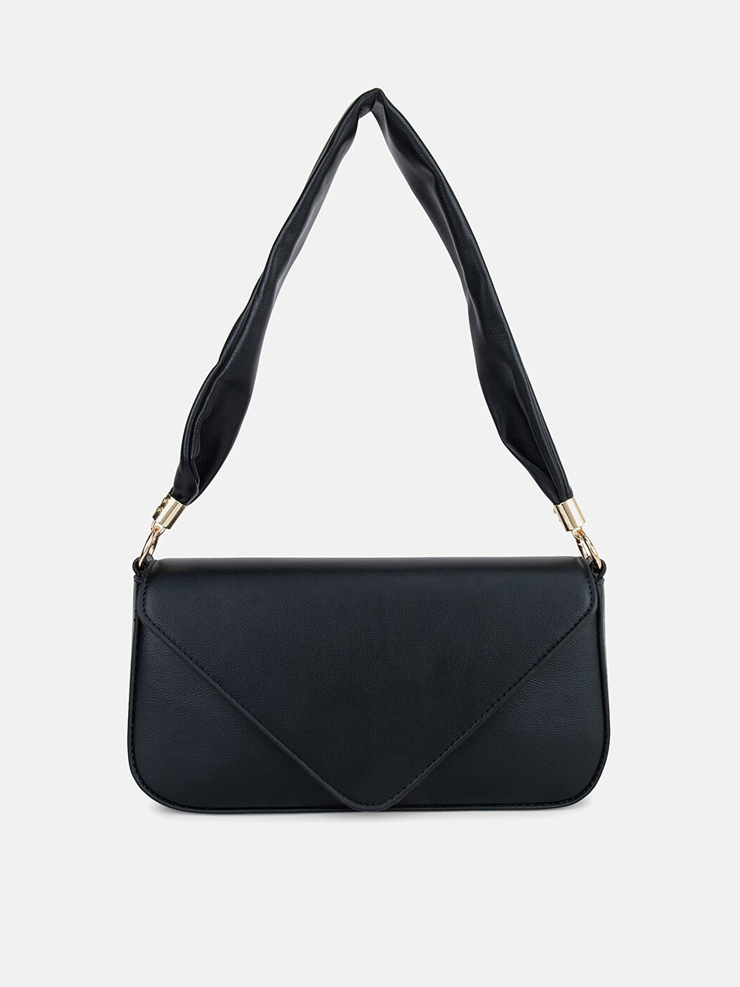 

Kazo PU Structured Sling Bag, Black