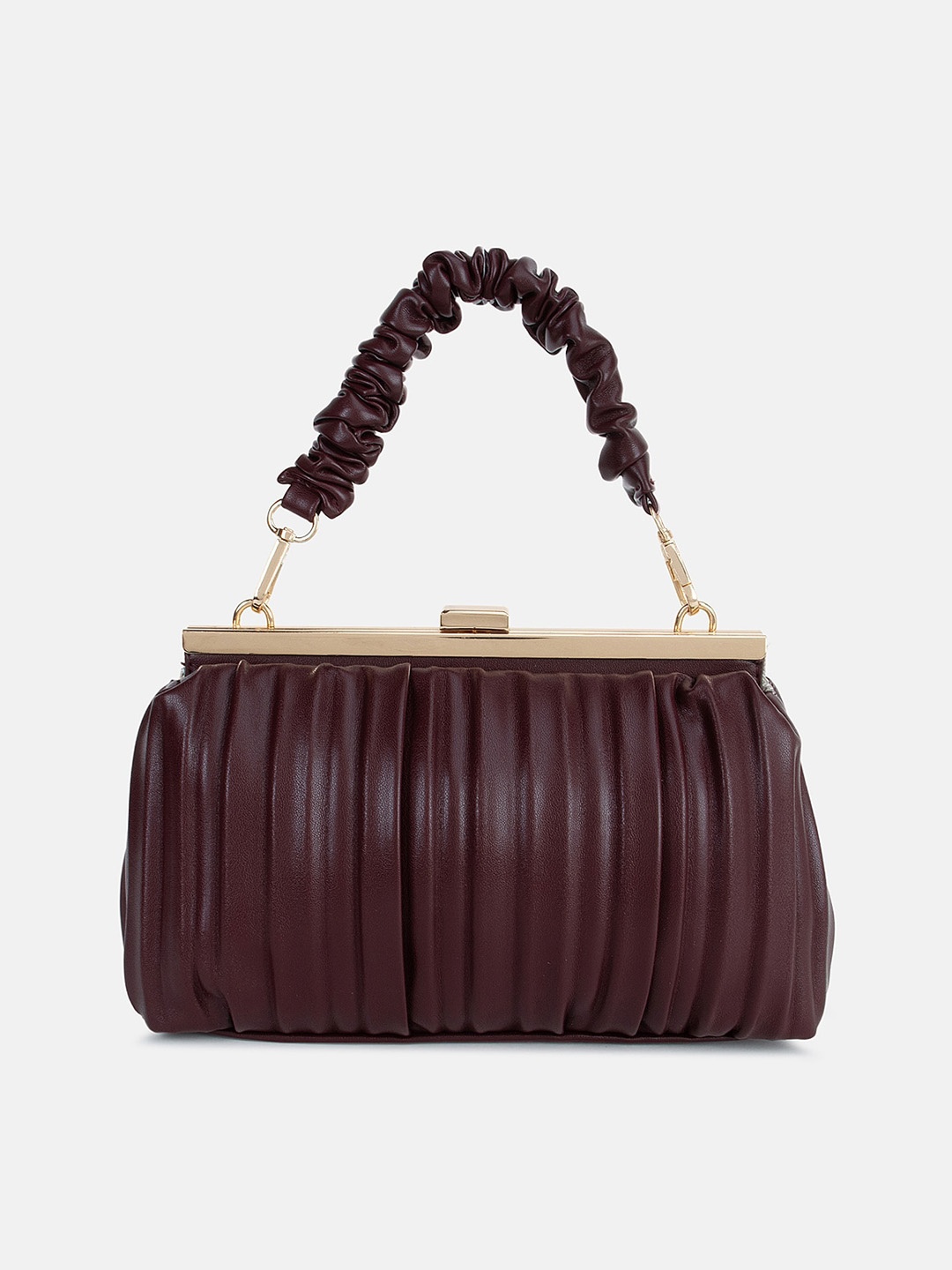 

Kazo PU Swagger Sling Bag With Fringed, Red