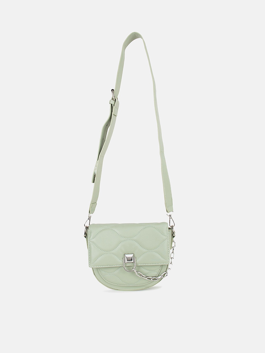 

Kazo PU Half Moon Sling Bag, Green