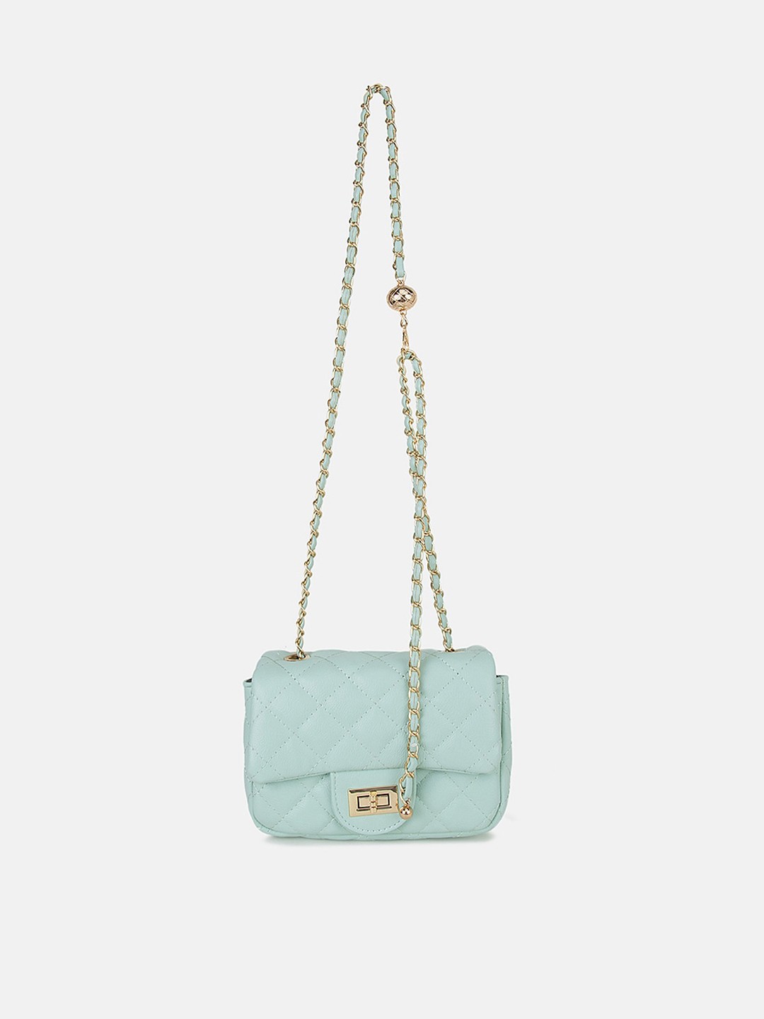

Kazo PU Structured Sling Bag, Green
