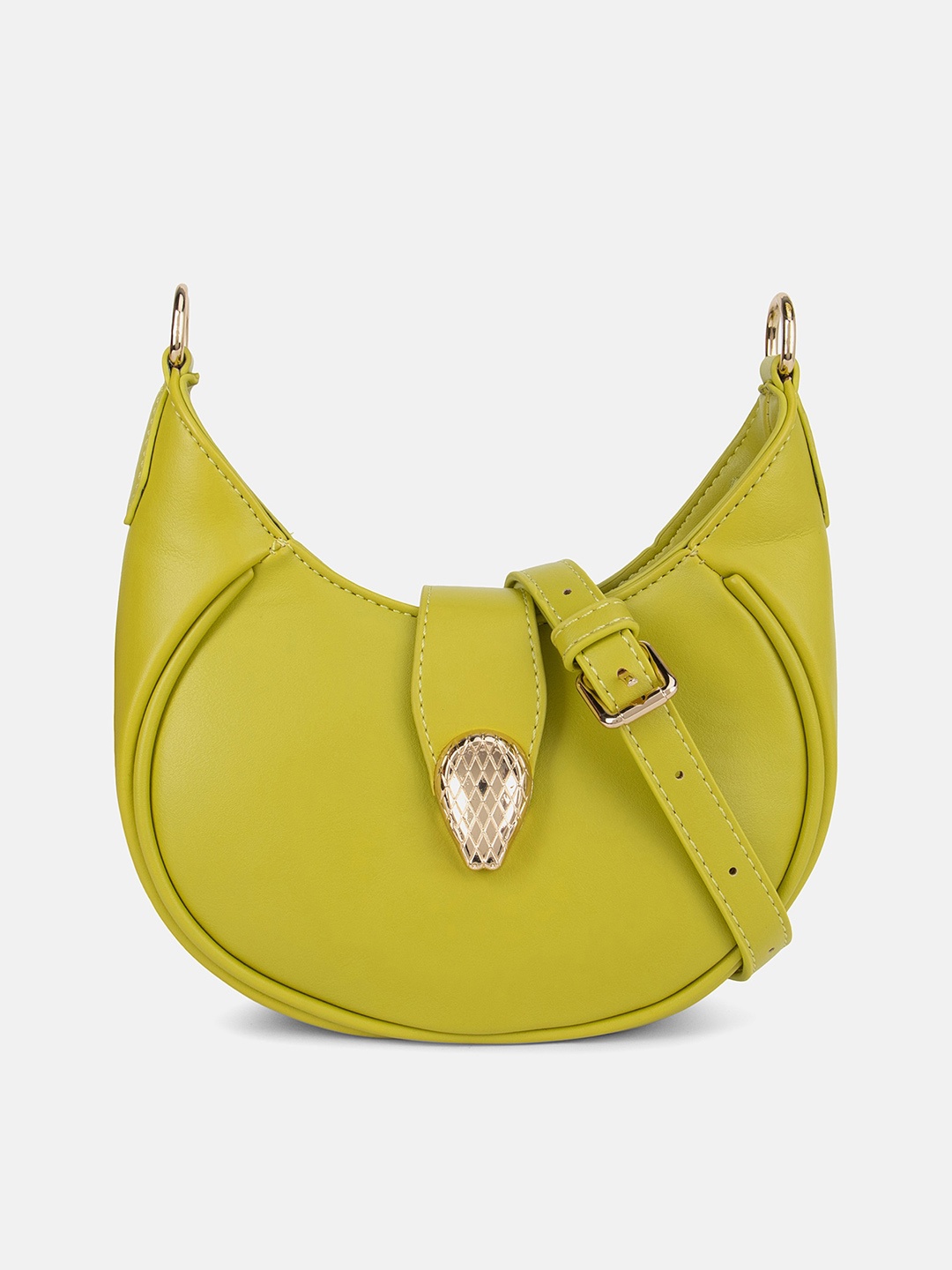 

Kazo PU Half Moon Sling Bag, Green