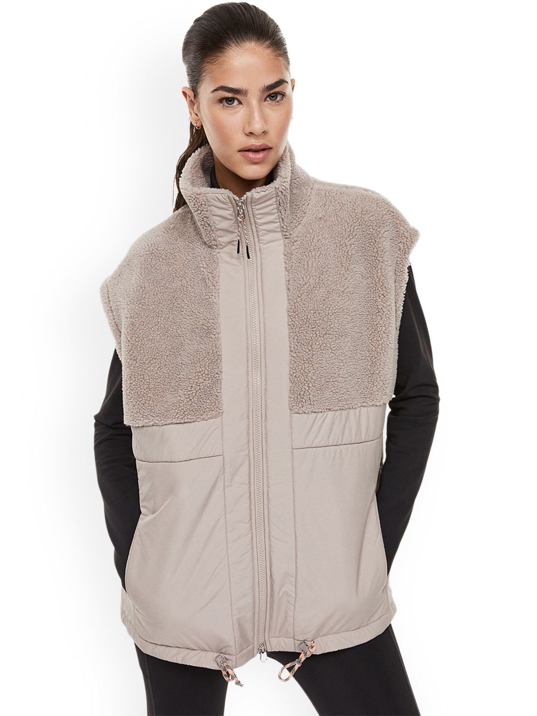 

H&M Women Sports Gilet, Beige