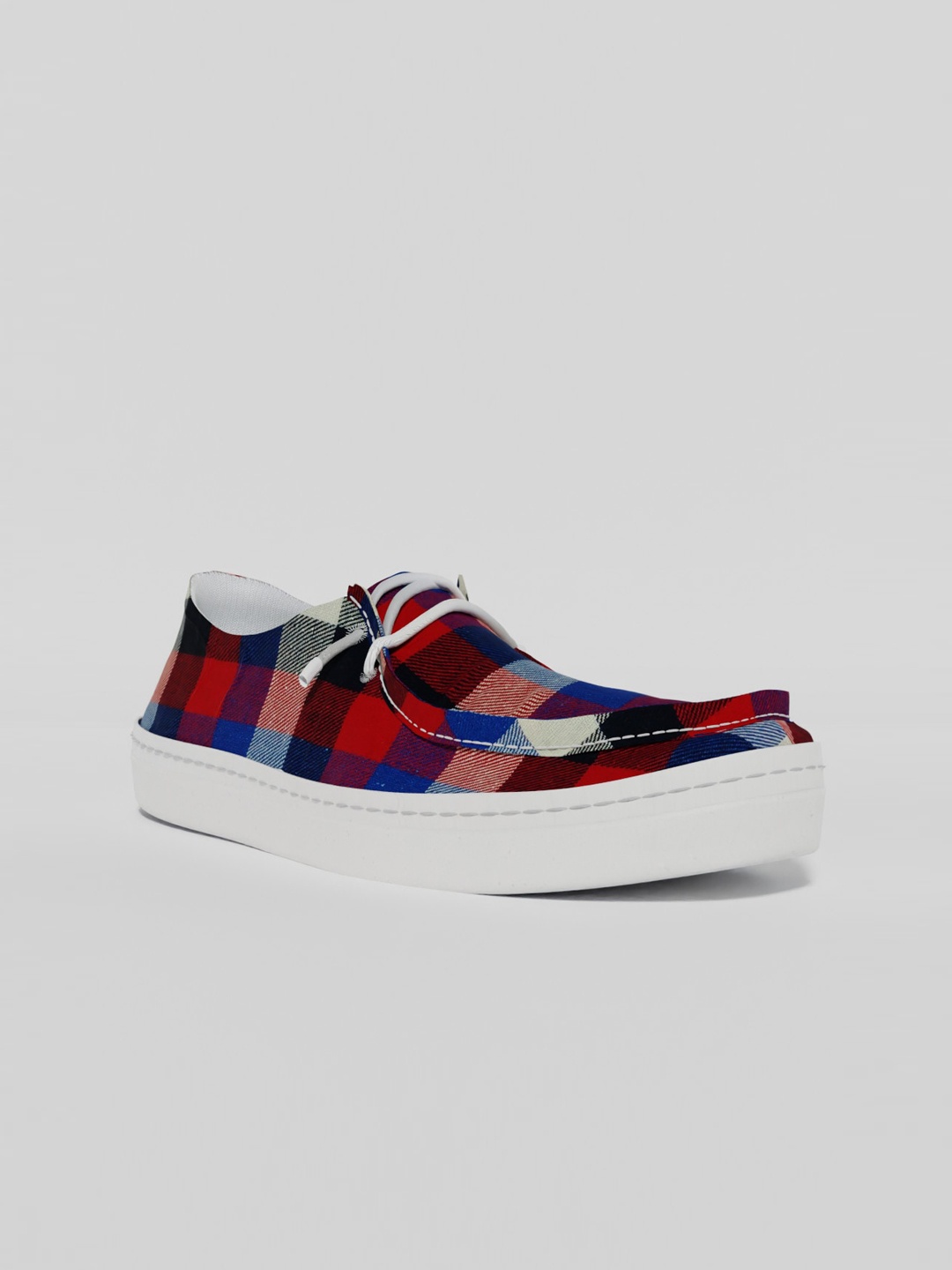 

LOKAIT The Sneakers Company Women Colourblocked Slip-On Sneakers, Red