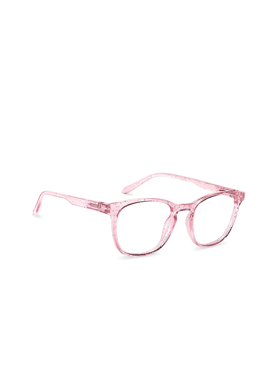 

Lenskart Blu Women Zero Power Blue Cut Anti Glare UV Protection Computer Glasses, Pink