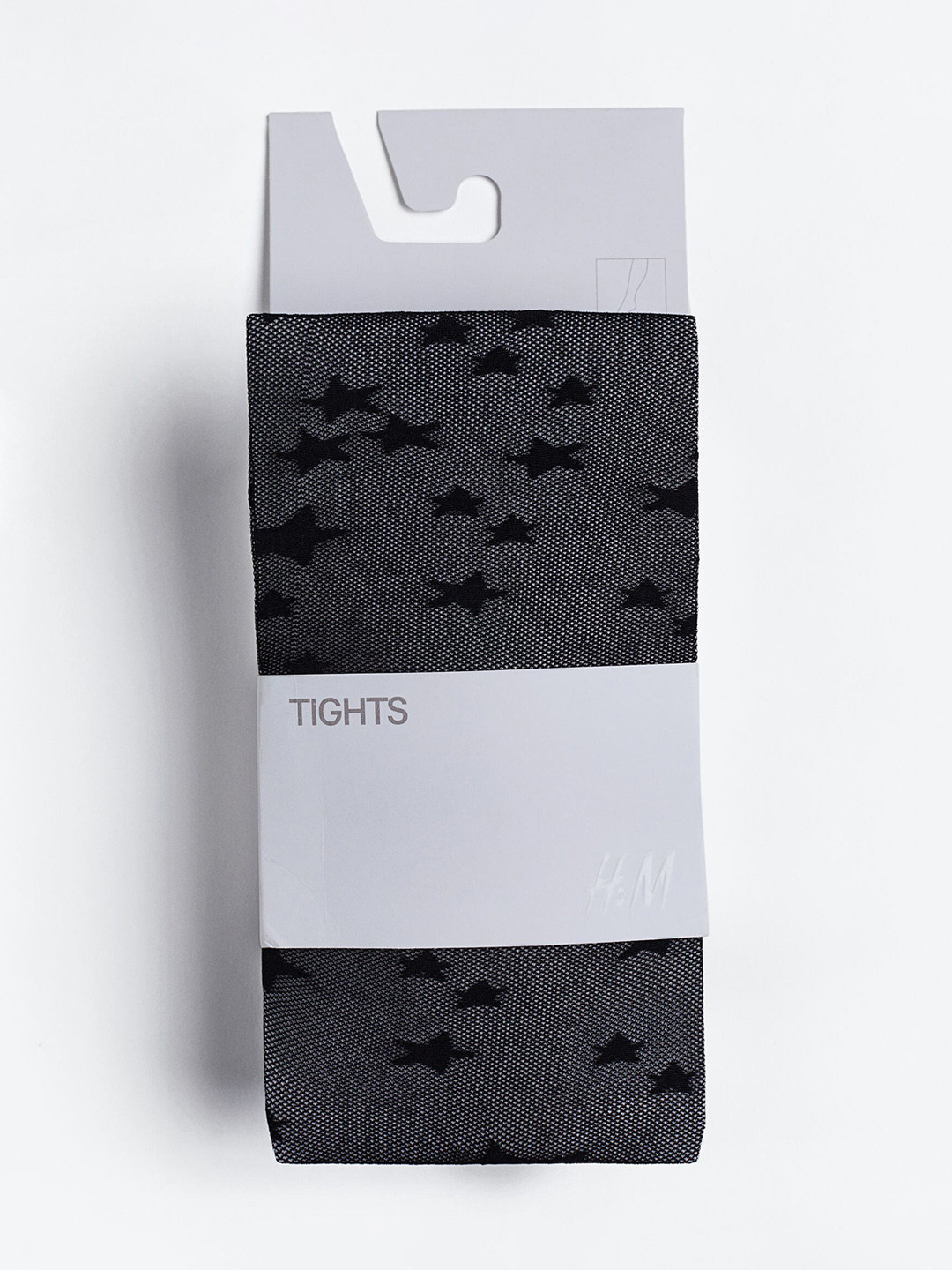 

H&M Girls Patterned Tights, Black