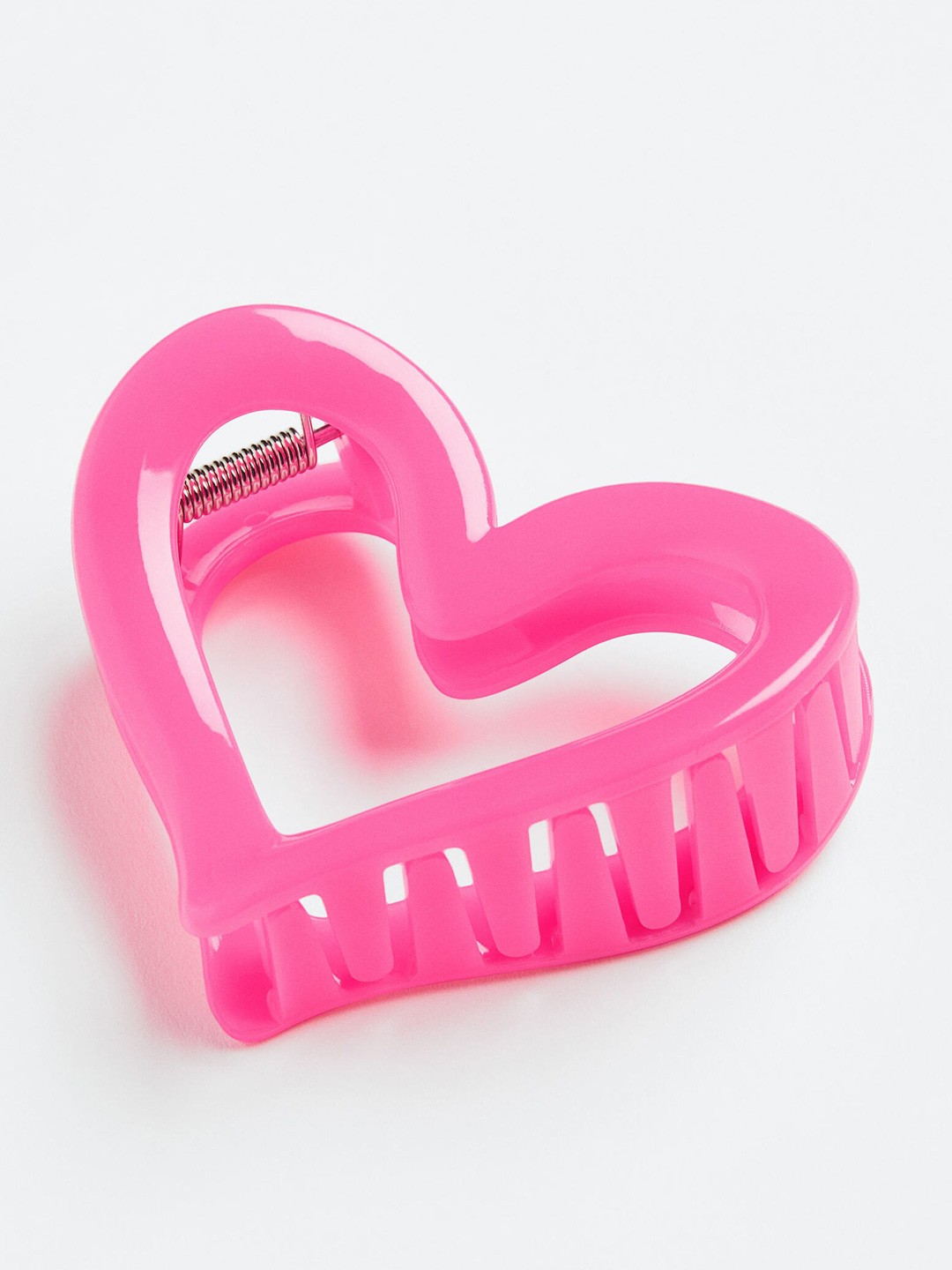 

H&M Women Heart-Shaped Hair Claw, Pink
