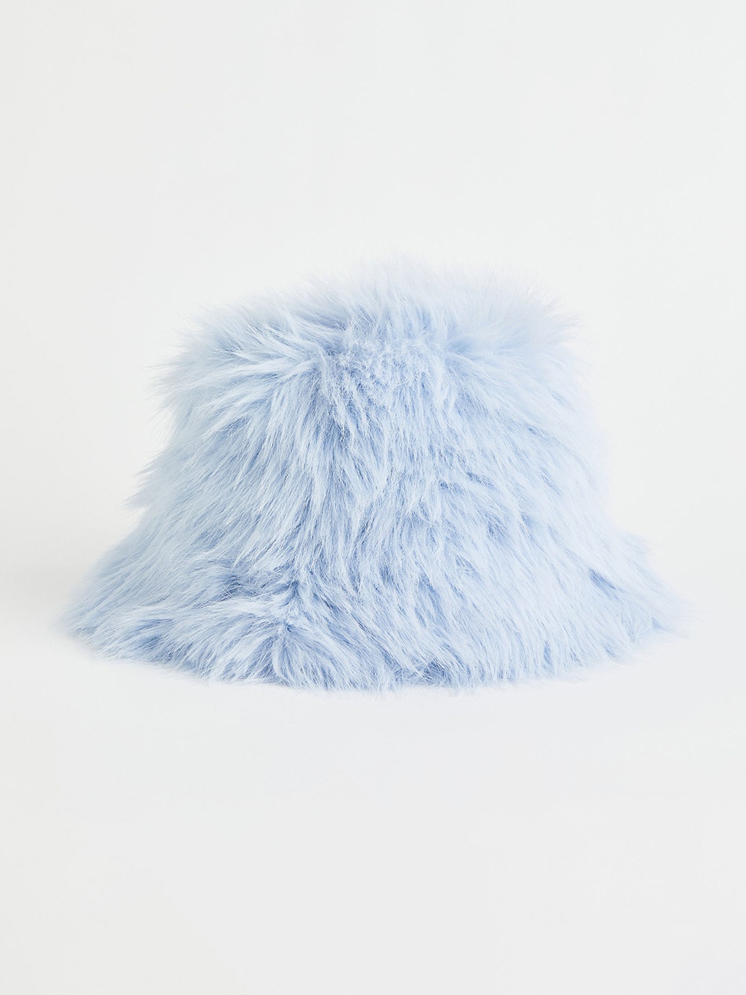 

H&M Women Fluffy Bucket hat, Blue