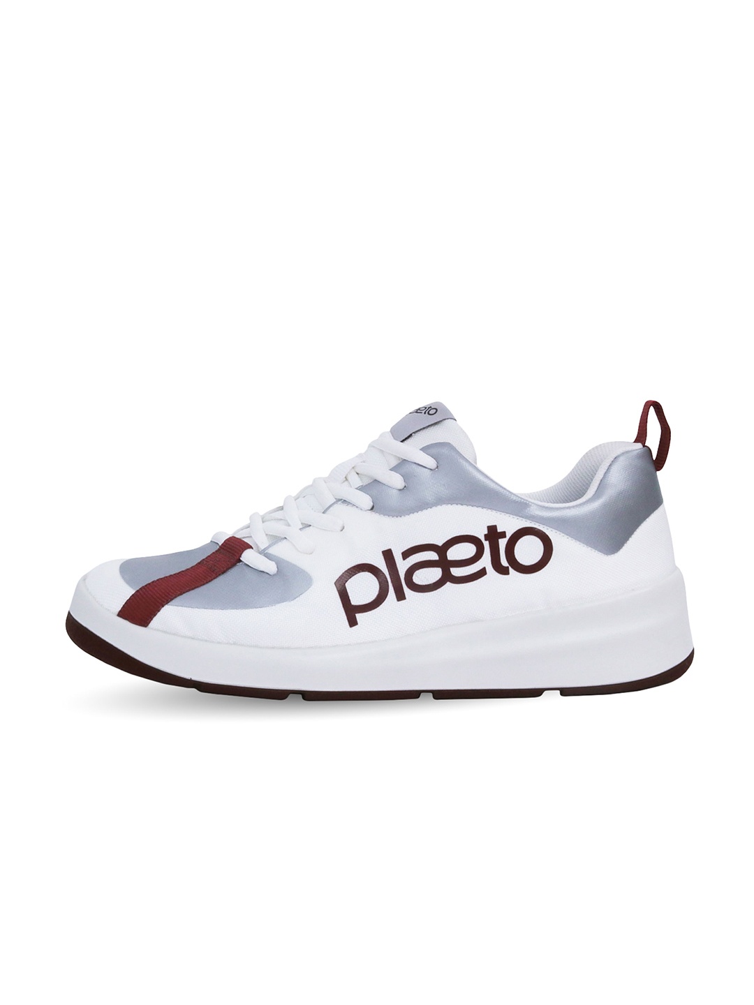 

plaeto Unisex Printed Drift Multiplay Non-marking Lightweight Sports Shoes, White
