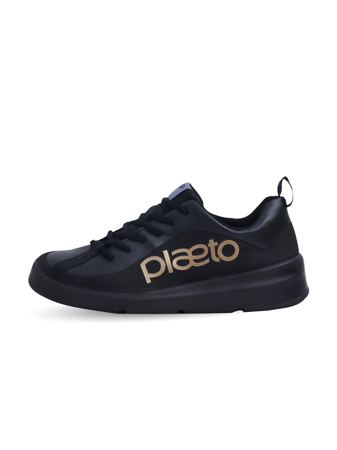 

plaeto Unisex Printed Drift Multiplay Non-marking Lightweight Sports Shoes, Black