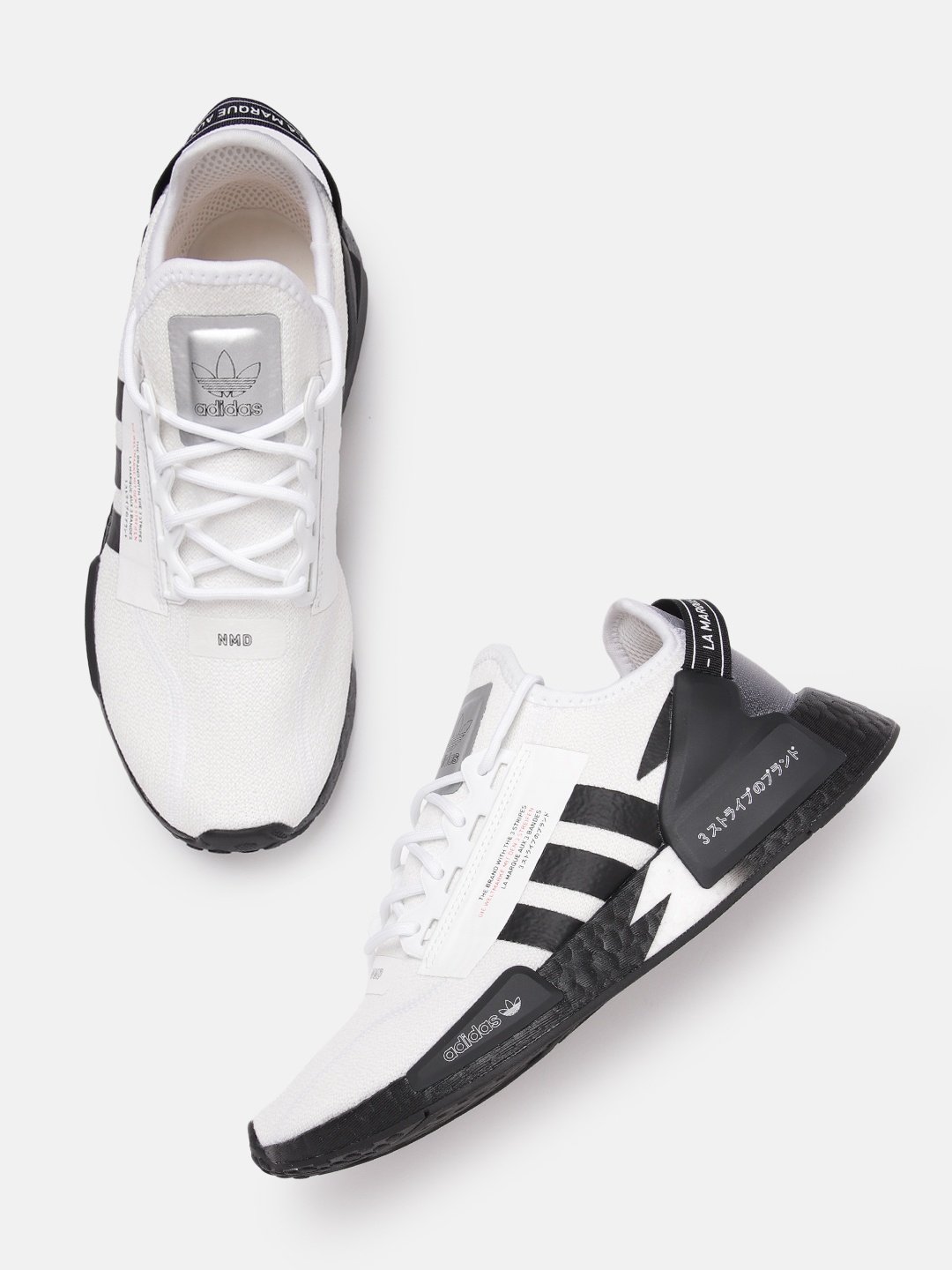

ADIDAS Originals Men Woven Design NMD_R1.V2 Sneakers, White