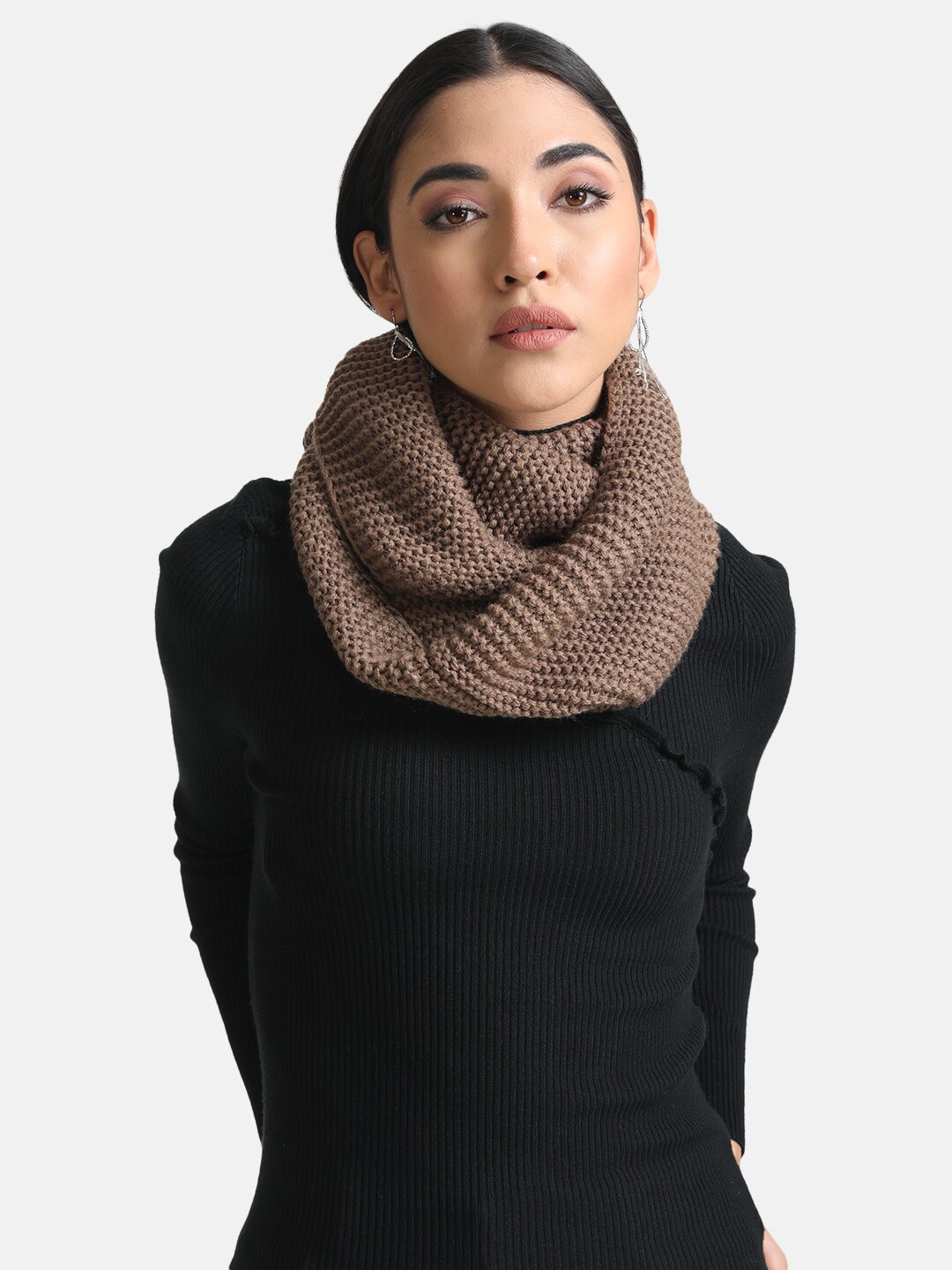 

Kazo Acrylic Scarf, Khaki