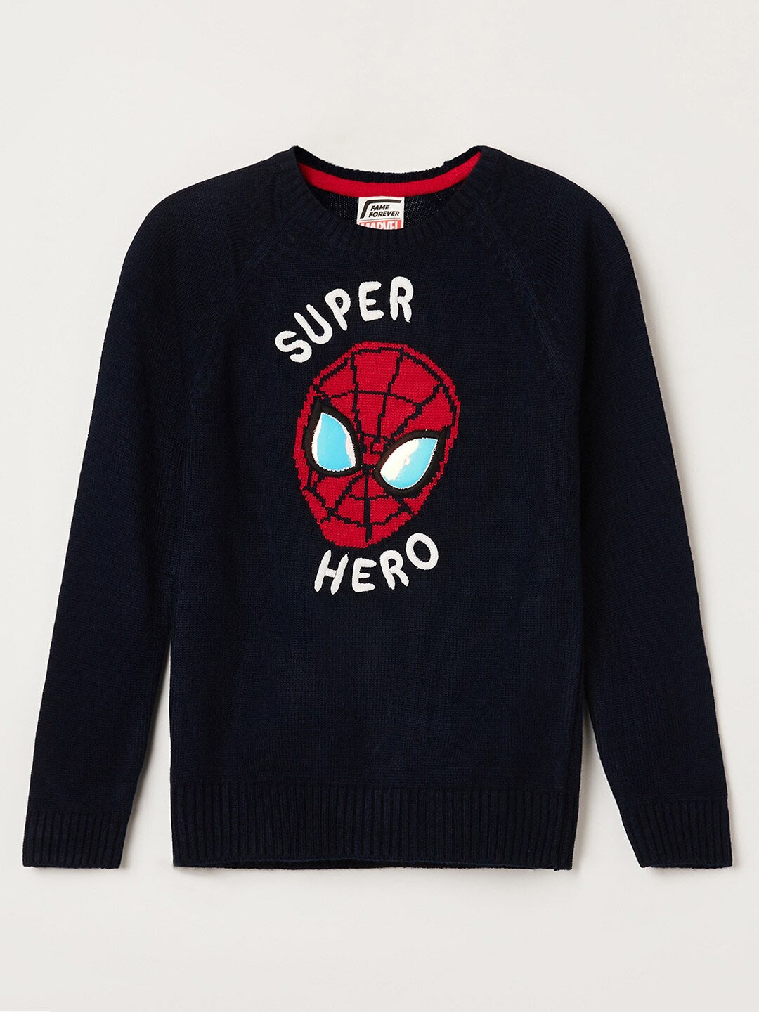 

Fame Forever by Lifestyle Boys Acrylic Pullover, Navy blue