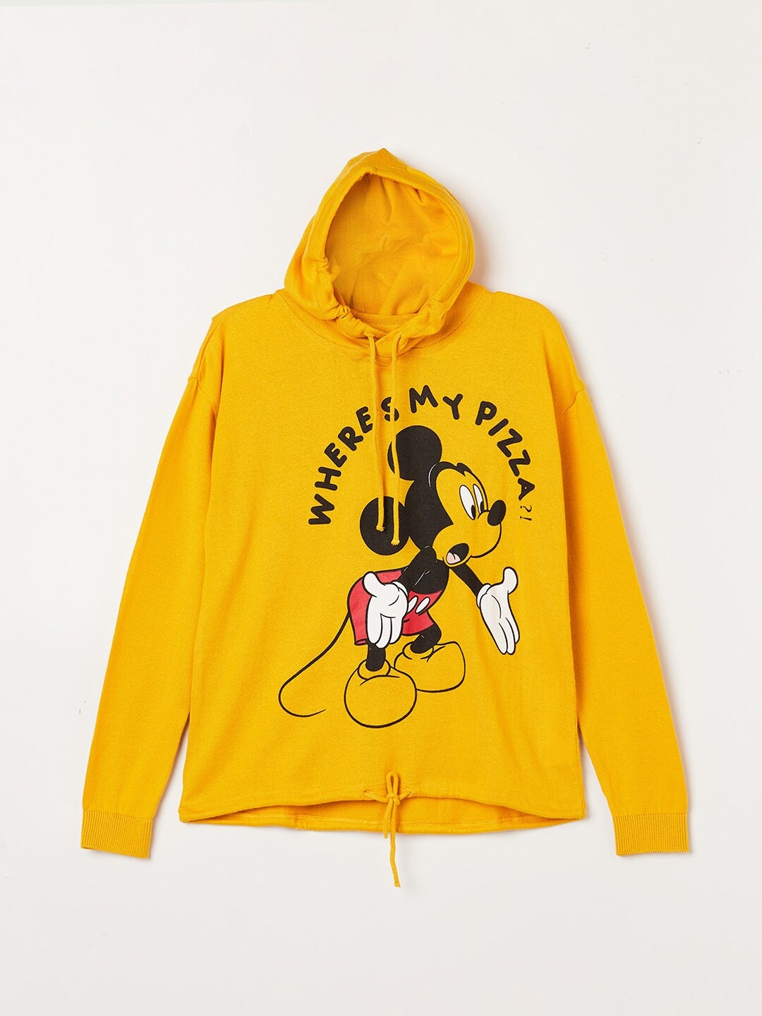 

Fame Forever by Lifestyle Girls MICKEY & FRIENDS Printed Sweaters, Yellow