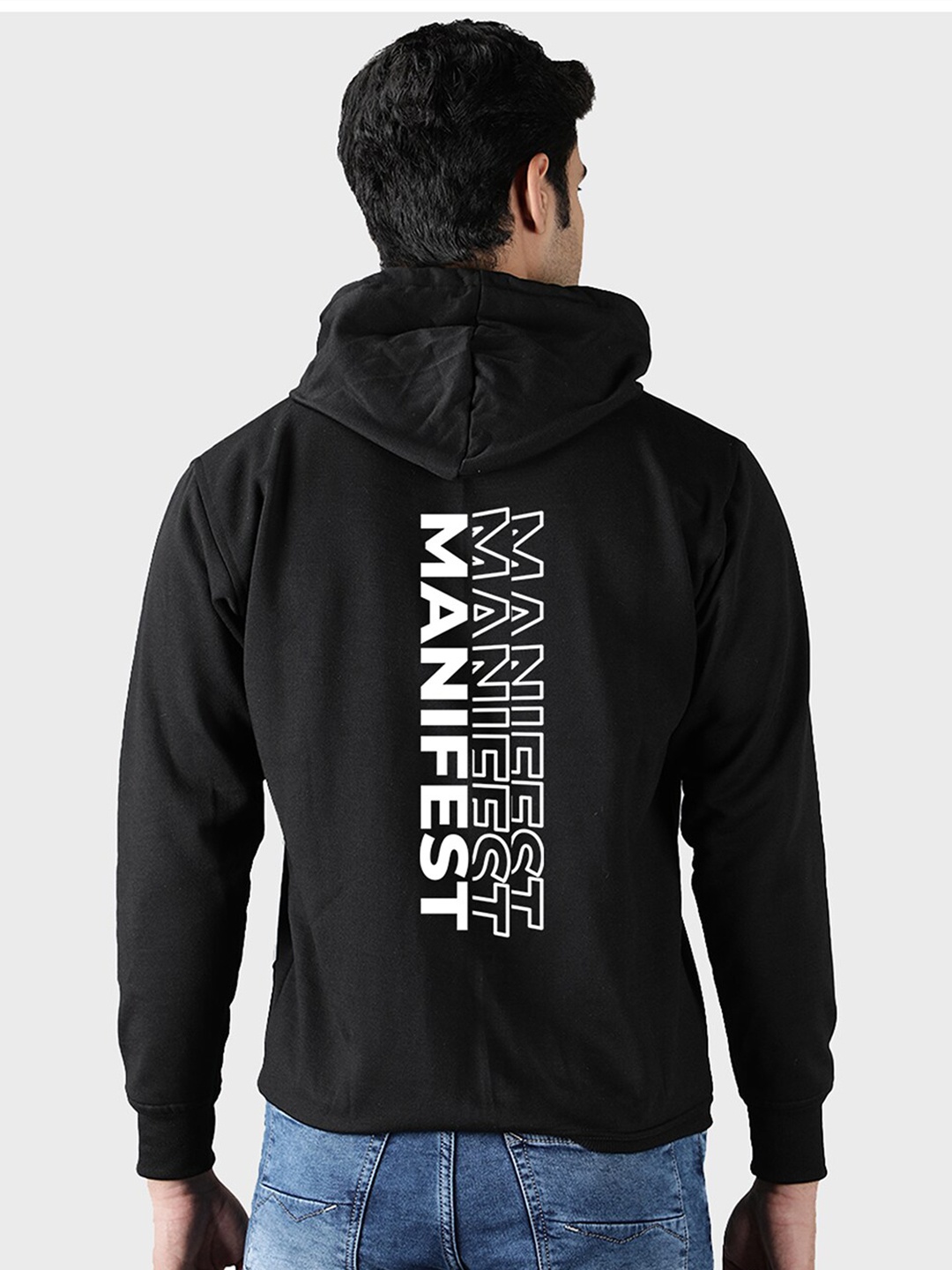 

Mad Over Print Men Printed Sweatshirt, Black