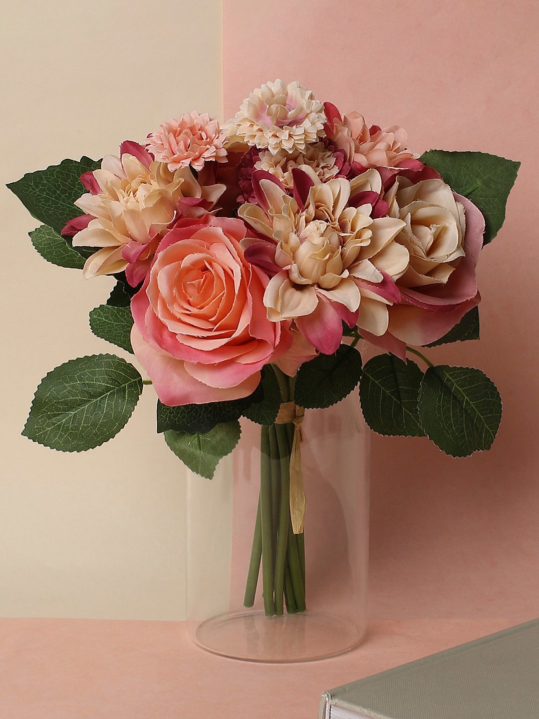 

Bonhomie Faux Decorative Flower Bouquet, Multi