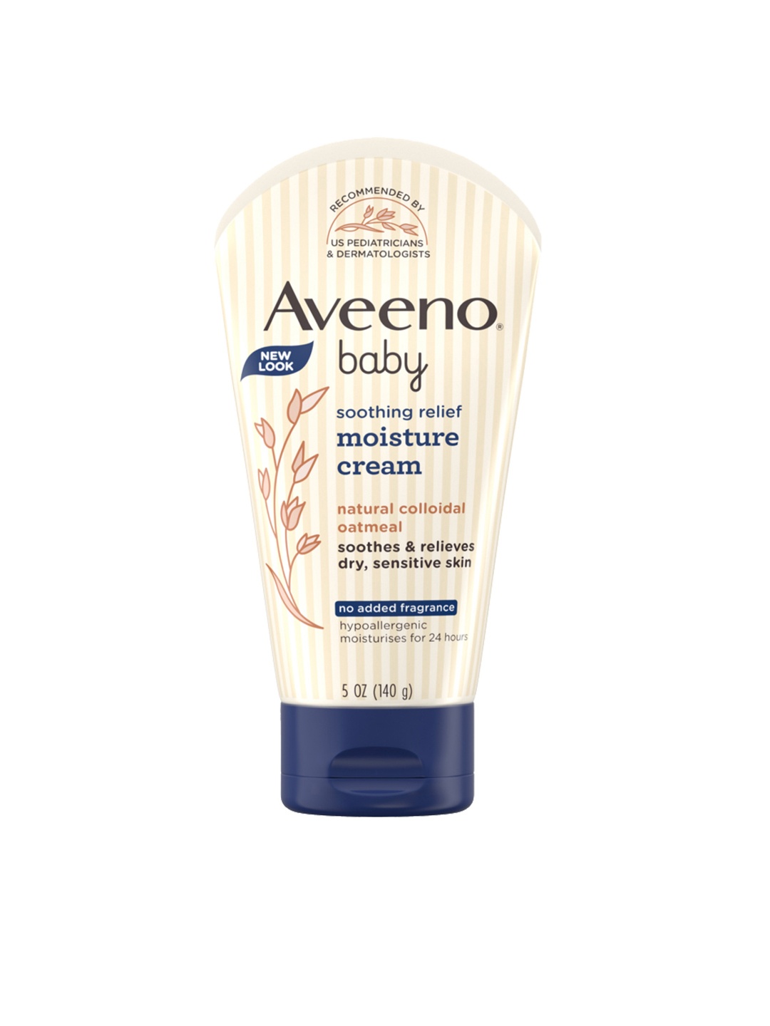 

Aveeno Baby Soothing Relief Moisture Cream with Natural Colloidal Oatmeal - 140g, Off white