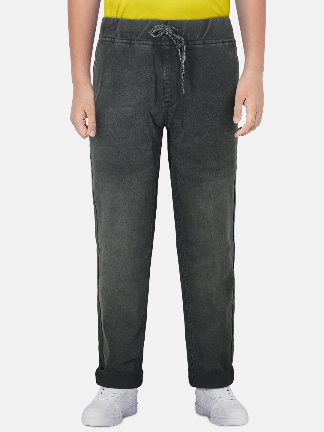 

Allen Solly Junior Boys Light Fade Stretchable Jeans, Charcoal