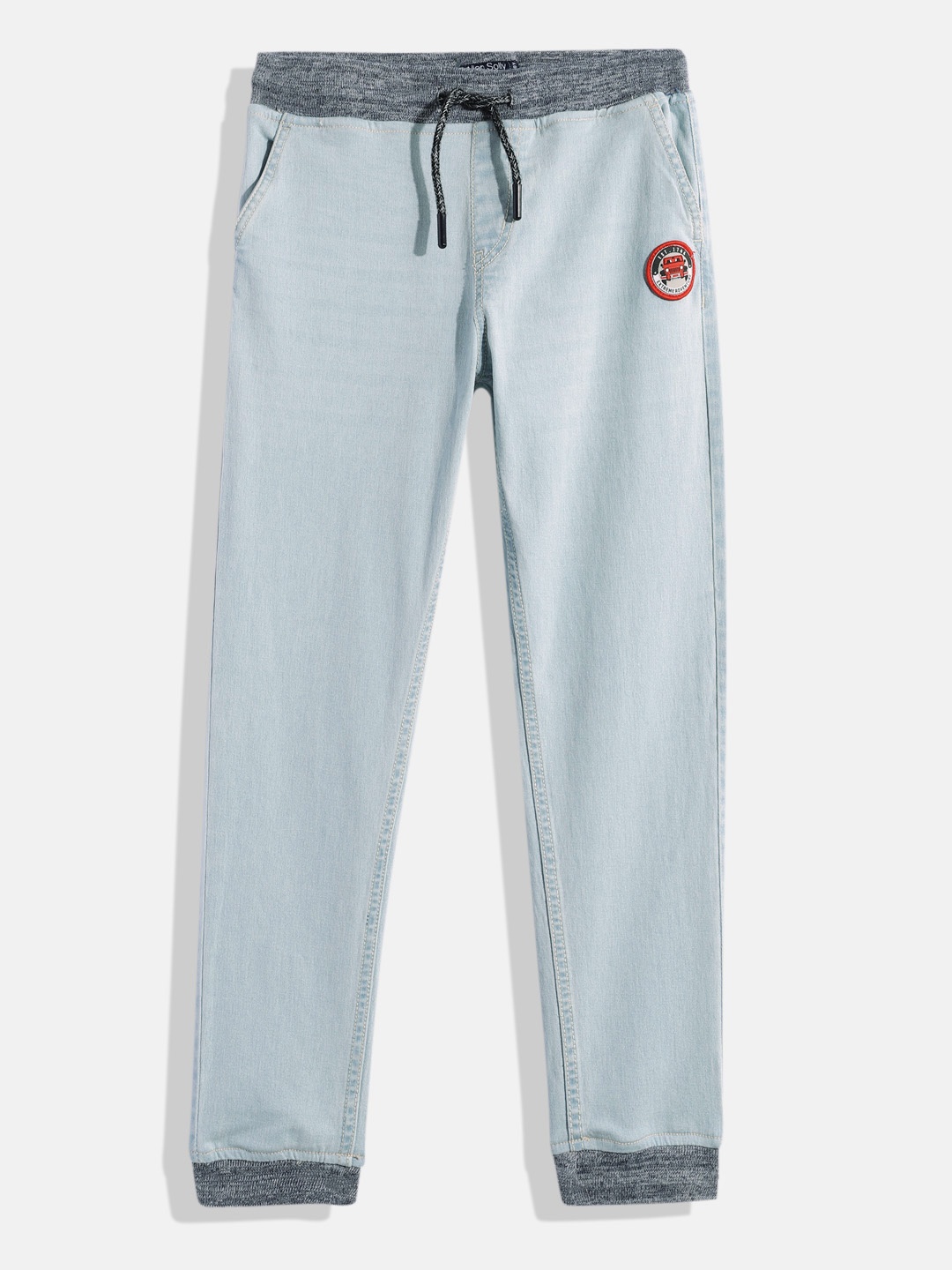 

Allen Solly Junior Boys Slim Fit Clean Look Stretchable Jeans, Blue