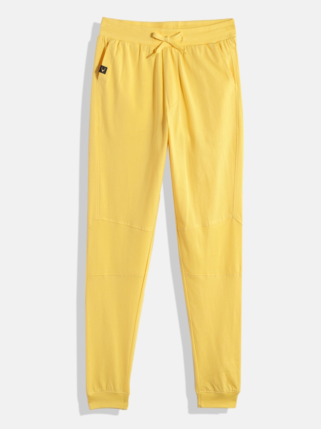 

Allen Solly Junior Boys Solid Pure Cotton Joggers, Yellow