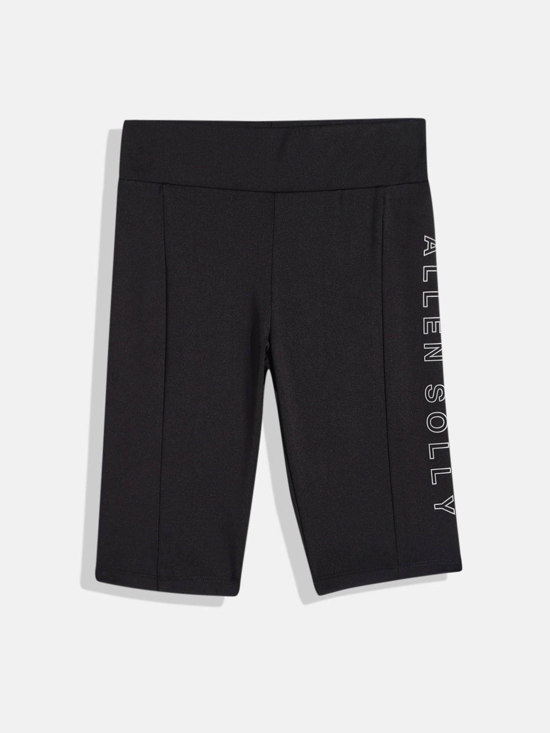 

Allen Solly Junior Girls Brand Logo Printed Shorts, Black