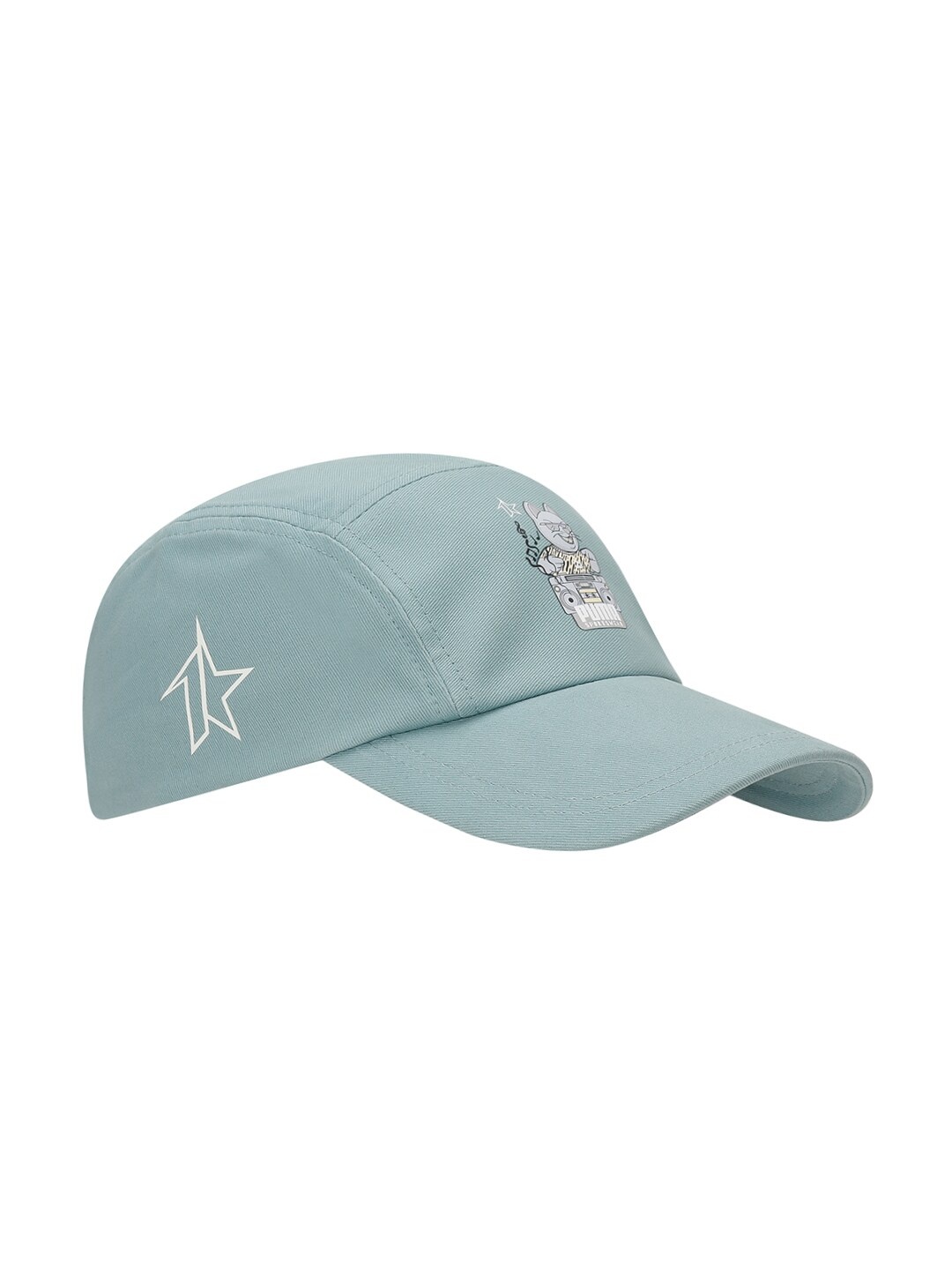 

Puma PUMA x 1Der Graphic 5Panel Cotton Cap, Blue