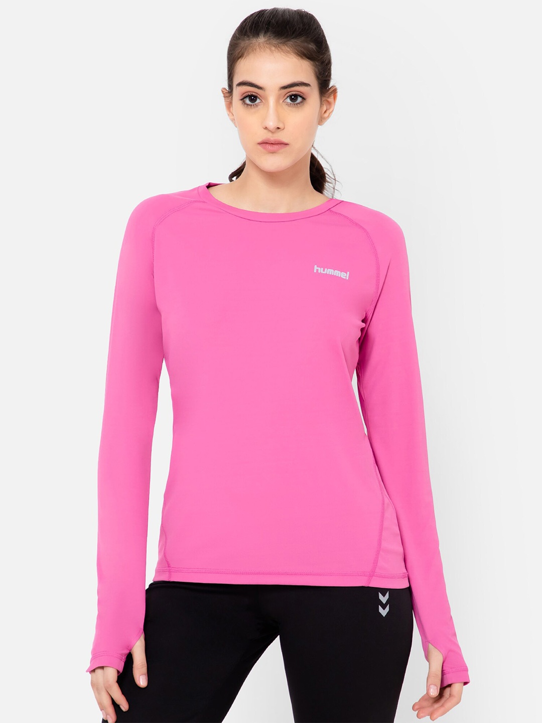 

hummel Women Raglan Sleeves T-shirt, Pink