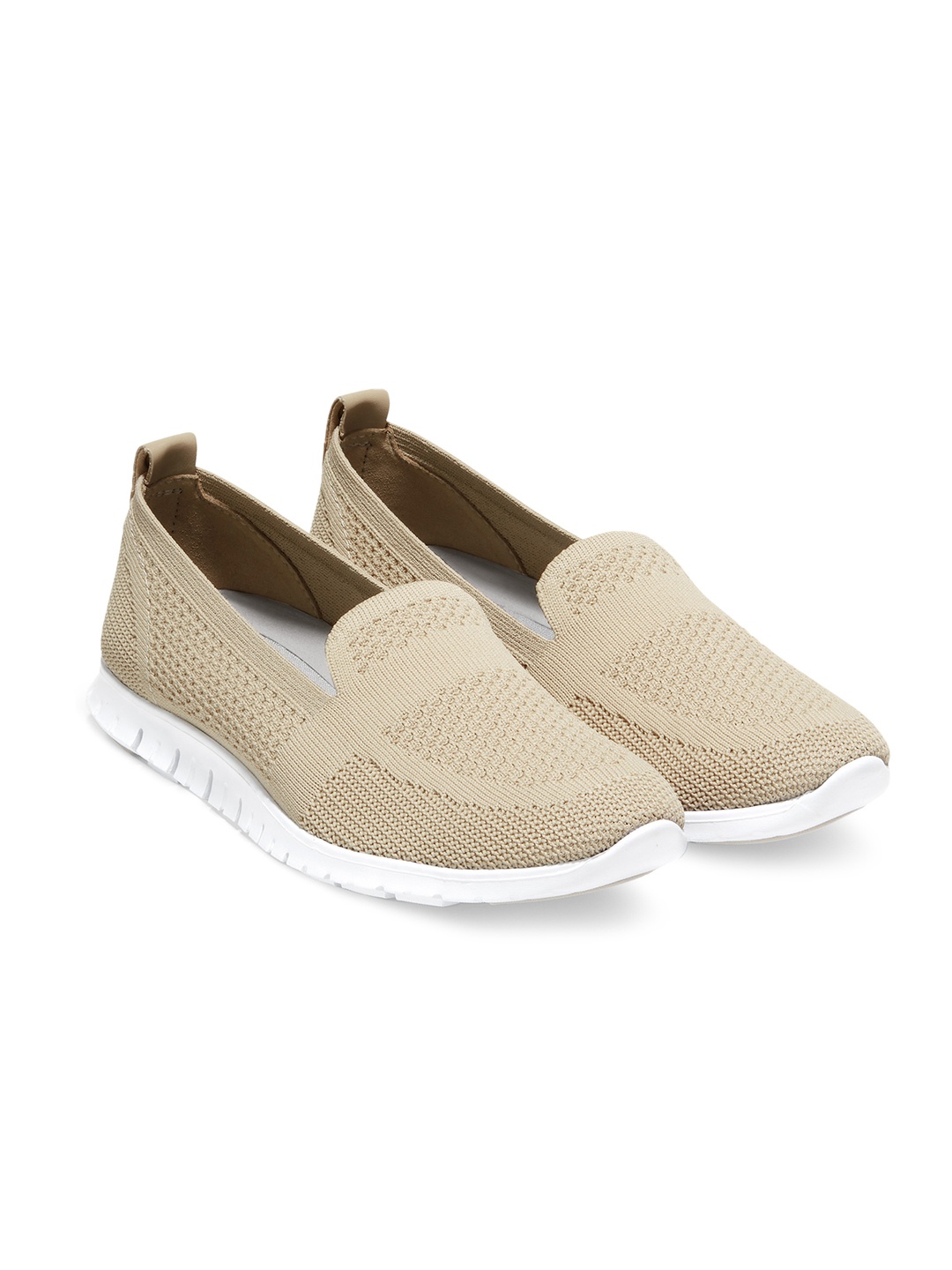 

Cole Haan Beige Women ZEROGRAND STITCHLITE SLIP ON LOAFER