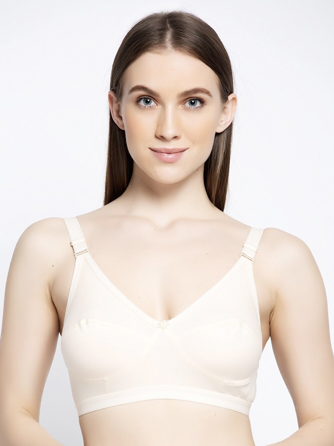

Jinfo Non Padded Non-Wired Reversible Bra, Beige