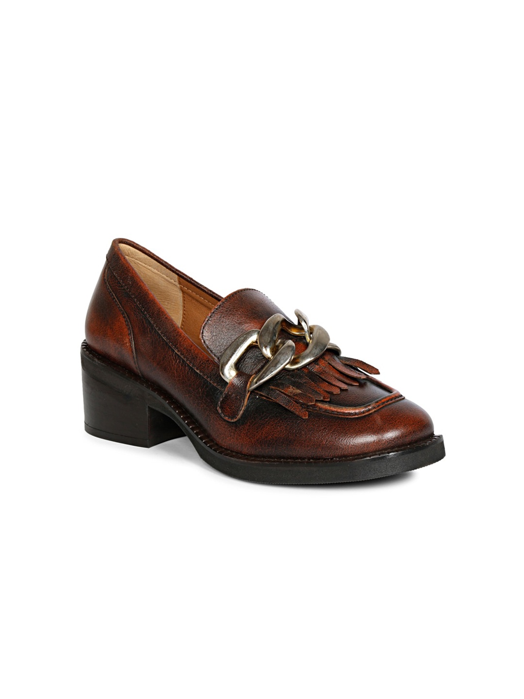 

SaintG Women Brown Leather Boots