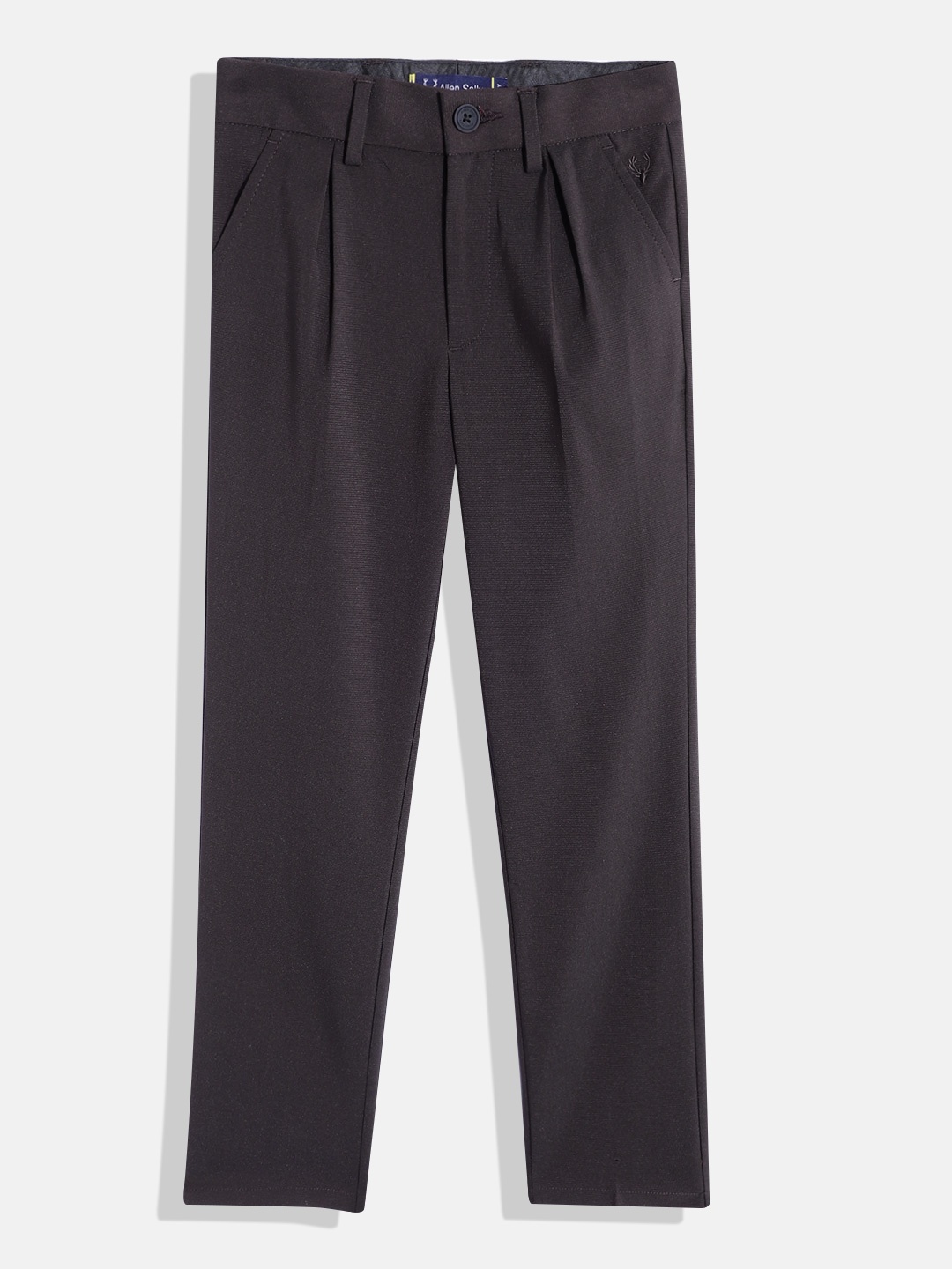 

Allen Solly Junior Boys Regular Fit Trousers, Brown