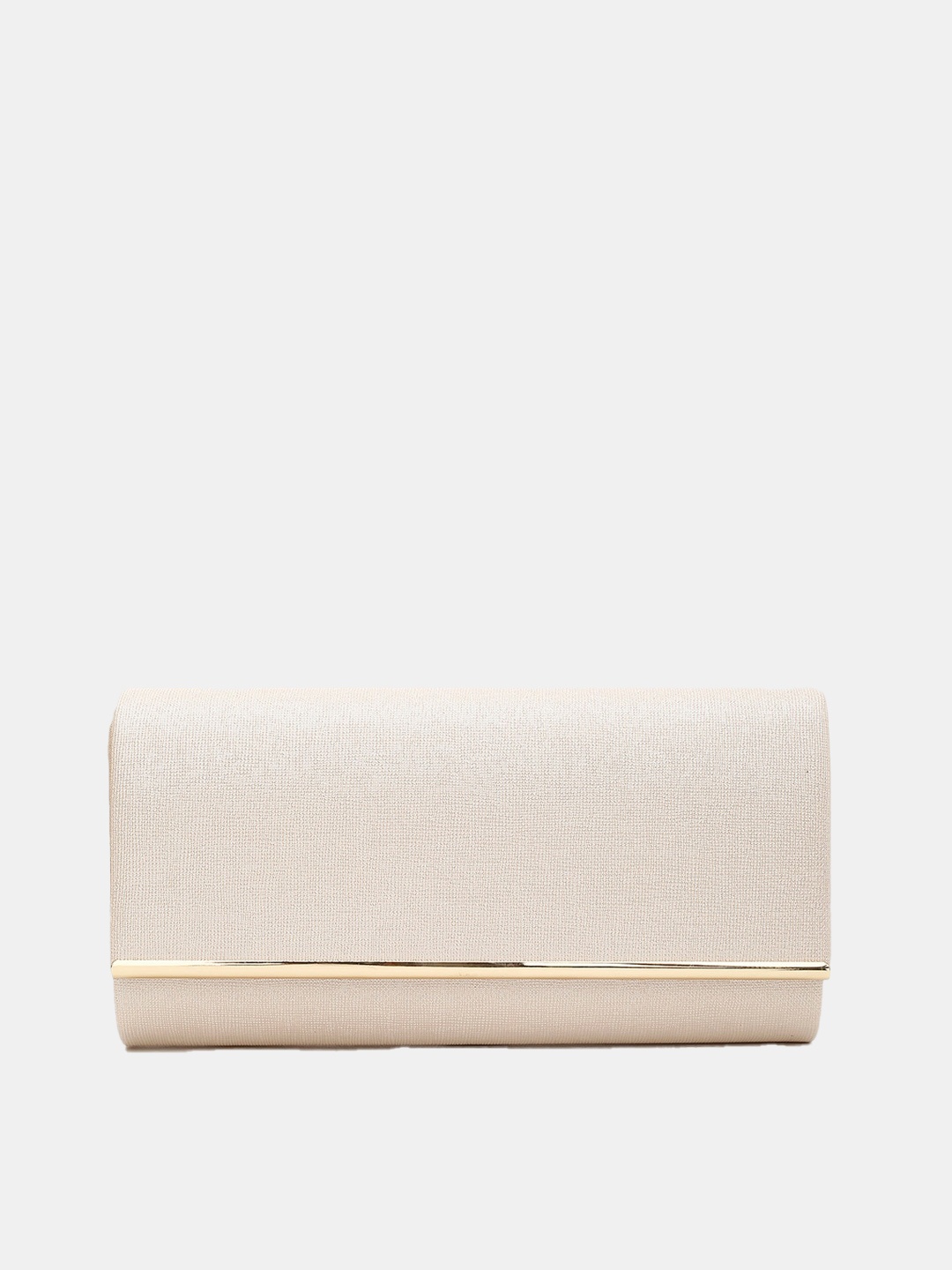 

CODE by Lifestyle Peach-Coloured Structured Sling Bag
