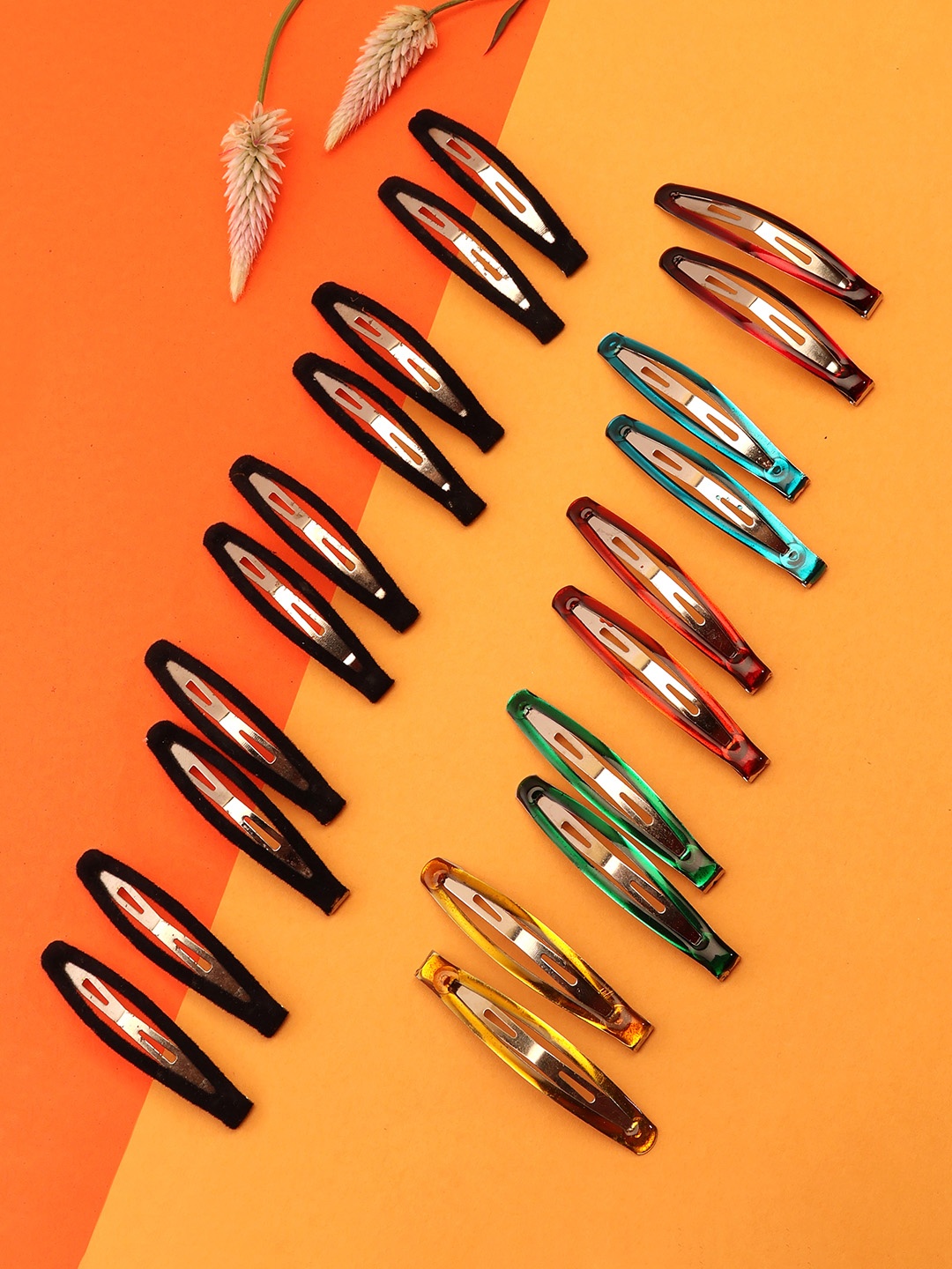 

LAIDA Women Set of 20 Tic Tac Hair Clip, Multi