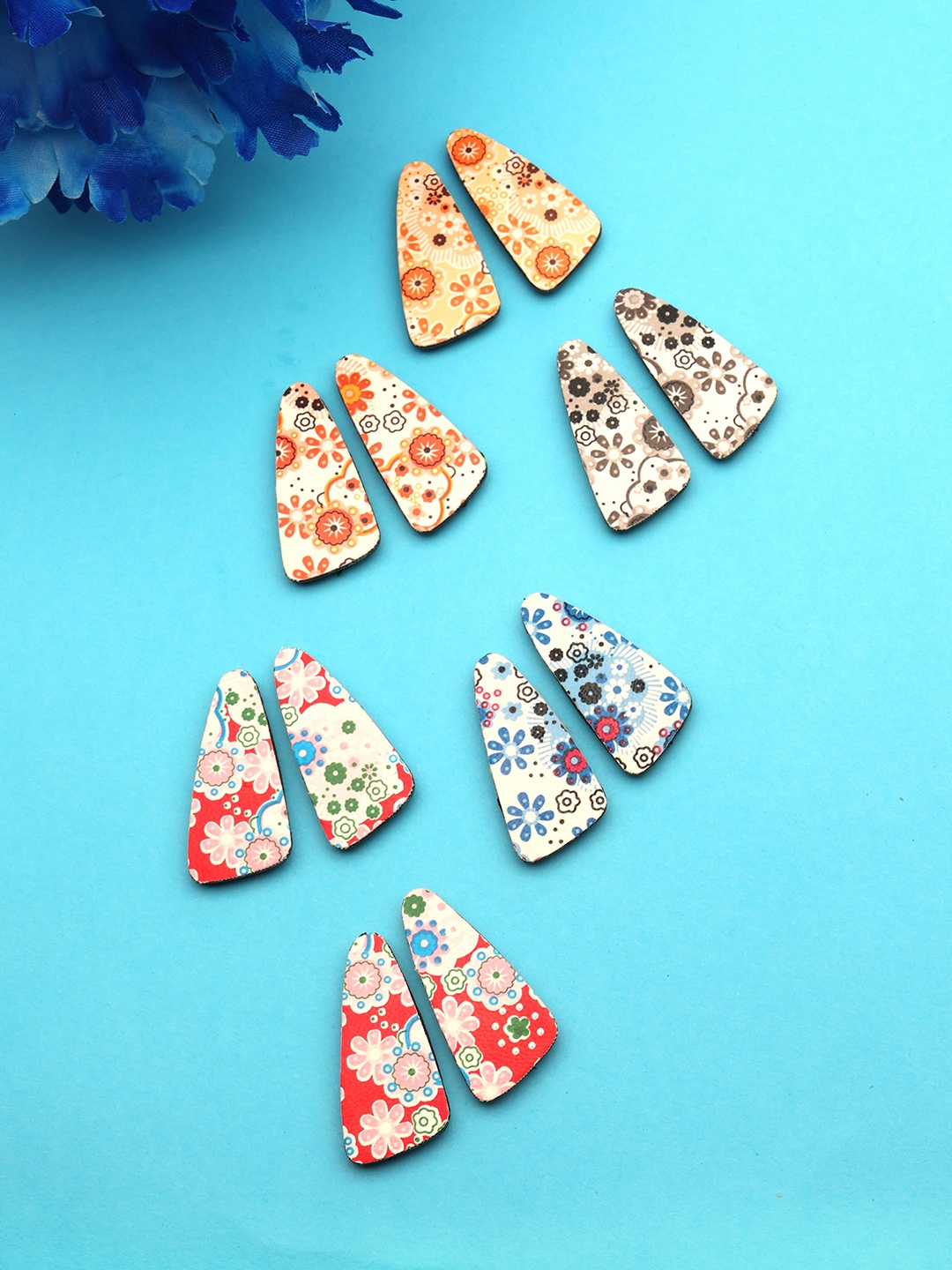 

LAIDA Girls Set of 12 Metal Tic Tac Hair Clip, Multi