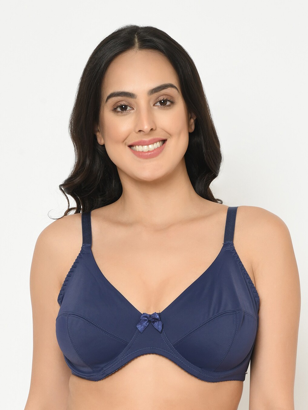 

Curvy Love Plus Size Medium Coverage Underwired Bra, Blue