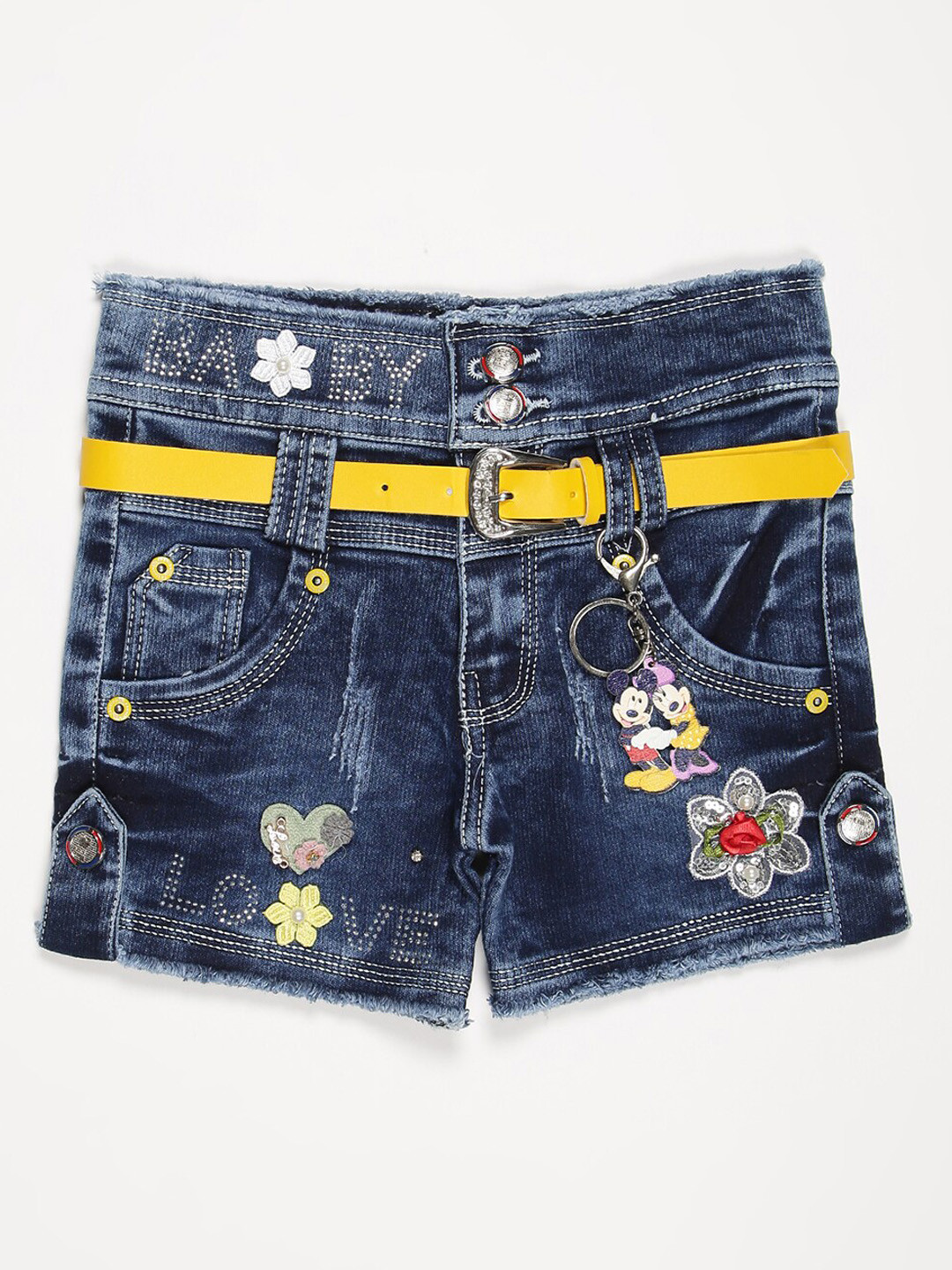 

V2 Value & Variety Girls Denim Shorts, Blue