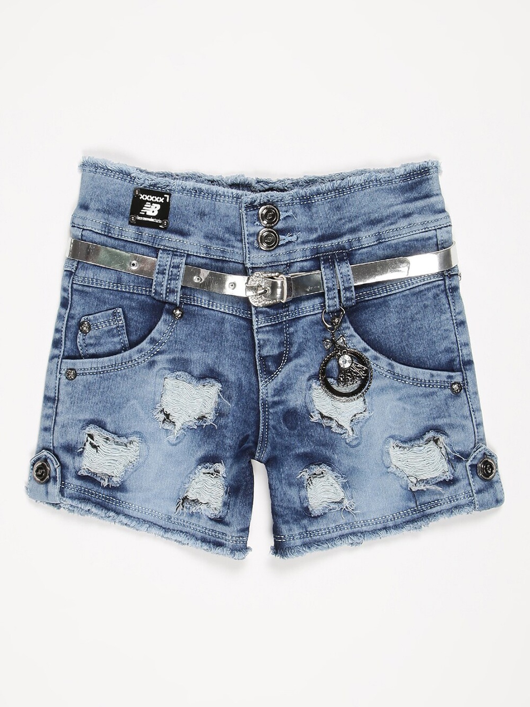 

V2 Value & Variety Girls Denim Shorts, Blue