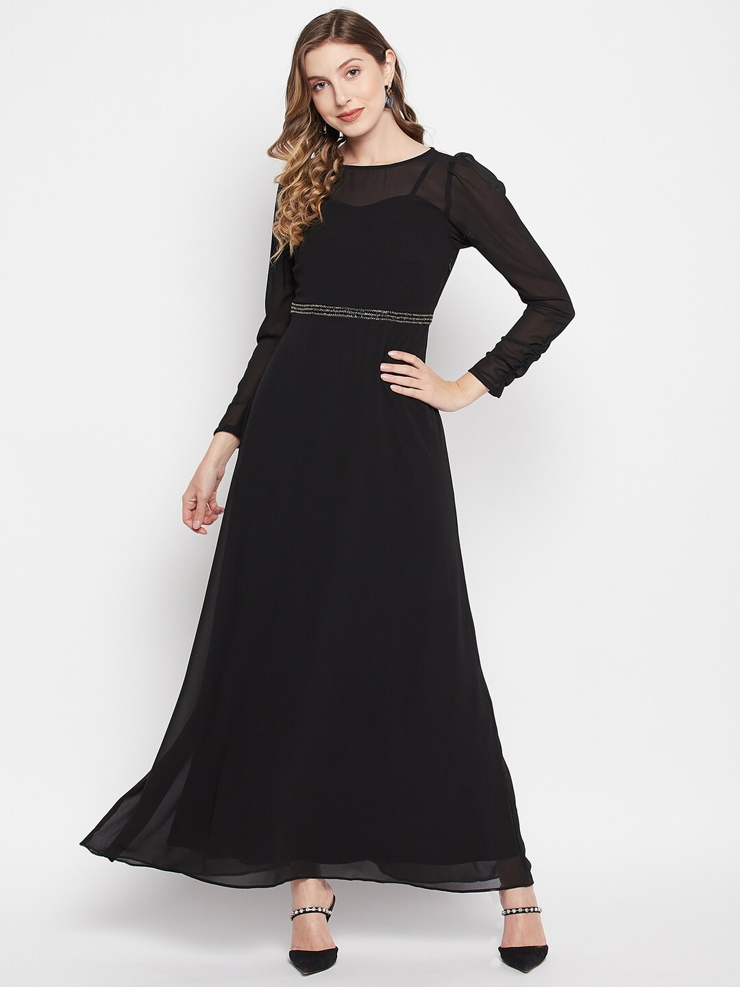 

Madame Black Maxi Maxi Dress