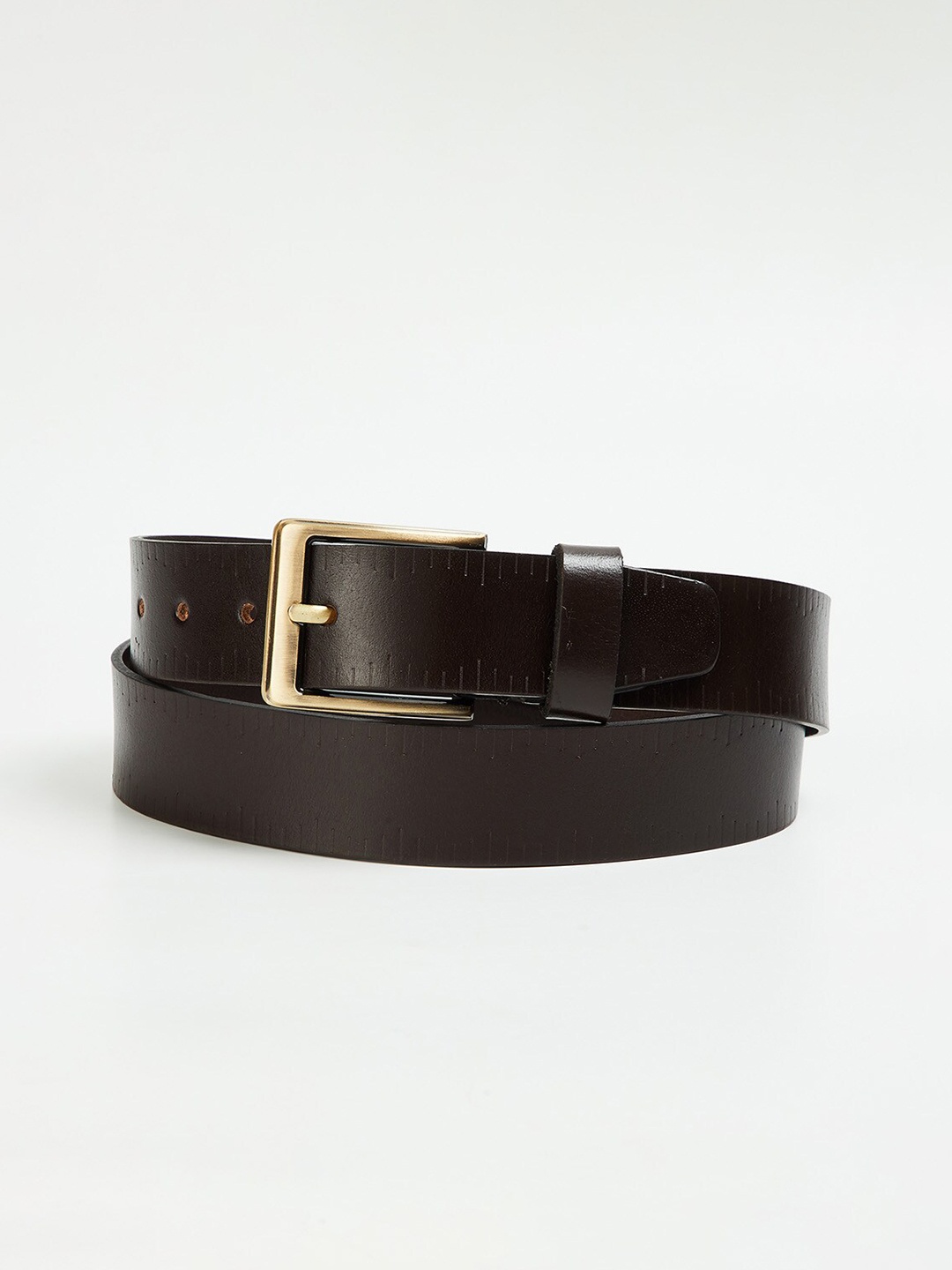 

CODE by Lifestyle Men Leather Formal Belt, Brown