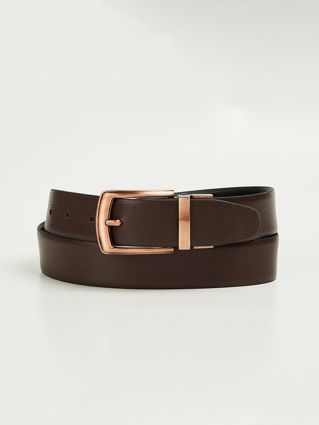 

CODE by Lifestyle Men Leather Formal Belt, Brown