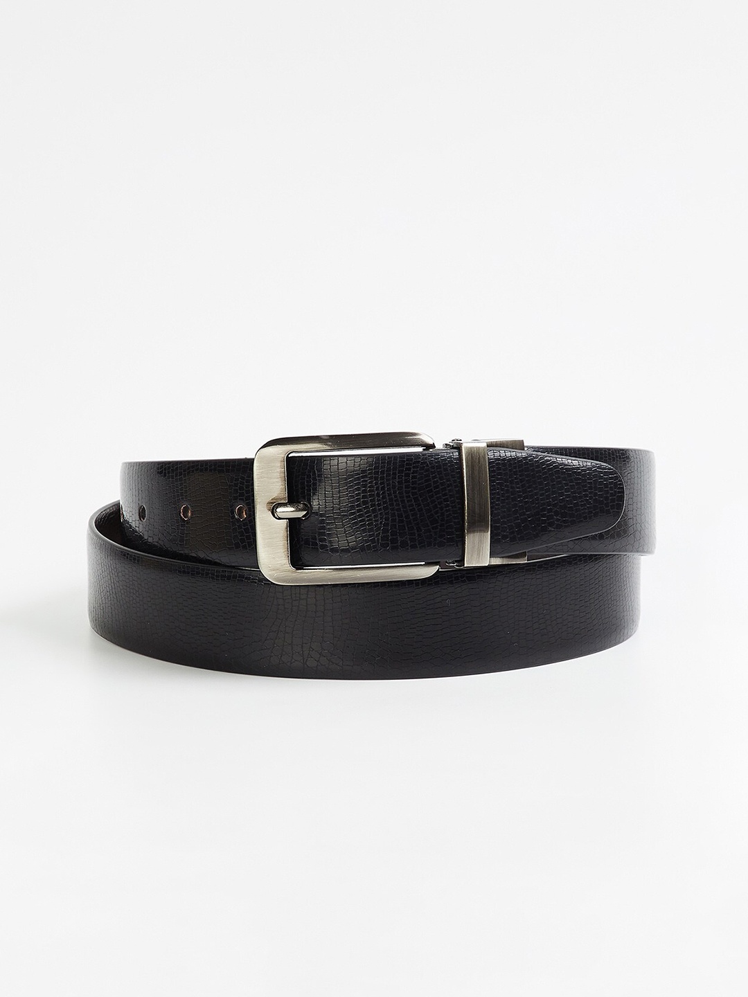

CODE by Lifestyle Men Textured Formal Belt, Black