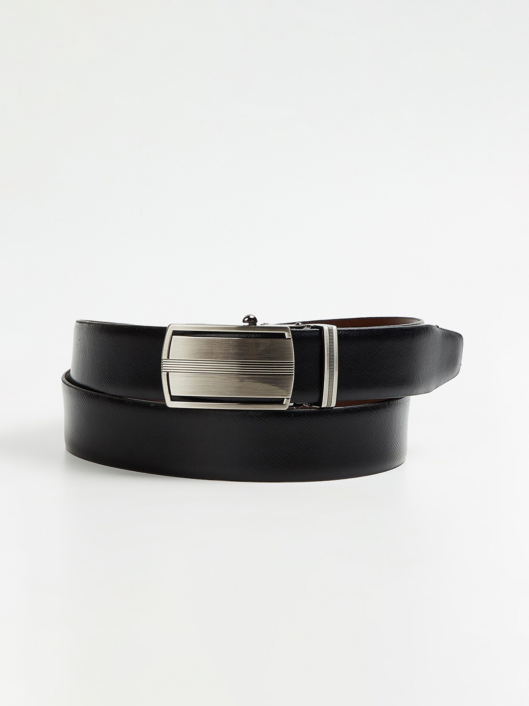 

CODE by Lifestyle Men Leather Formal Belt, Black