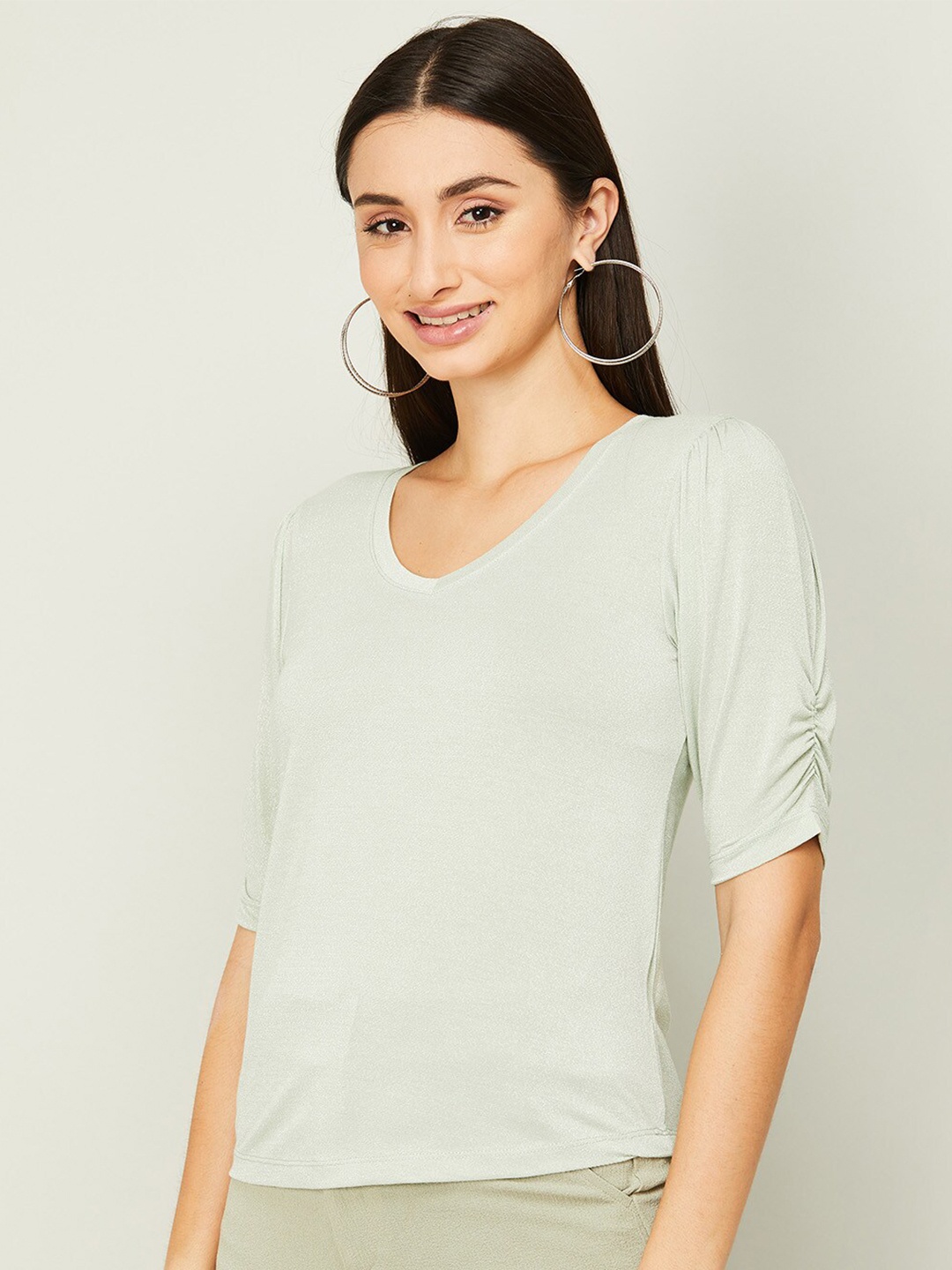 

CODE by Lifestyle Green Top